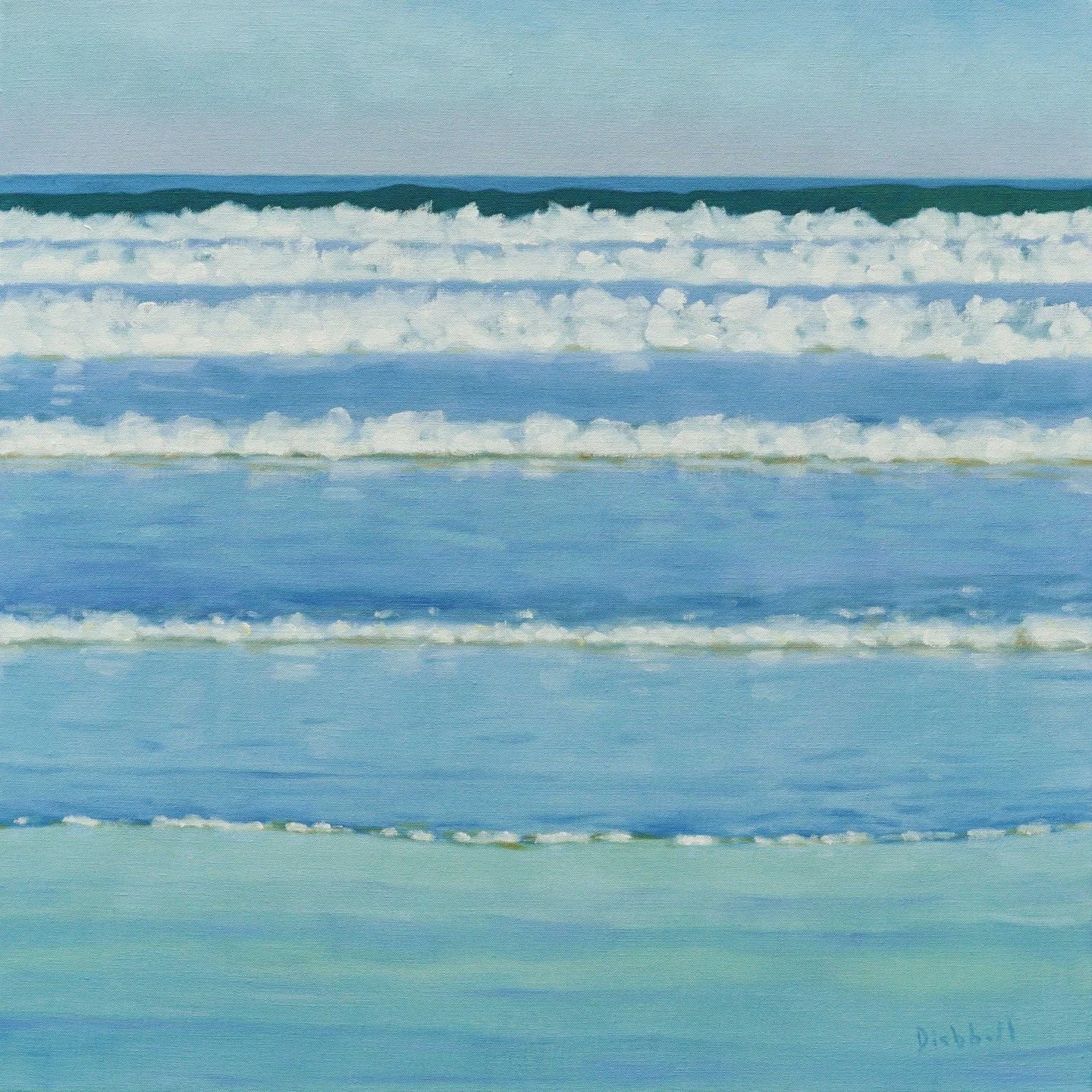 &ldquo;The Seventh Wave&rdquo;, oil on linen, 24&rdquo;x 24&rdquo; (2025)

In the exhibition THE EFFECTS OF SUNSHINE @jessicahagenfineart.
This group show is on view May 17th with a reception THIS Saturday May 24th from 5:00-7:00.

#robdiebboll #thee