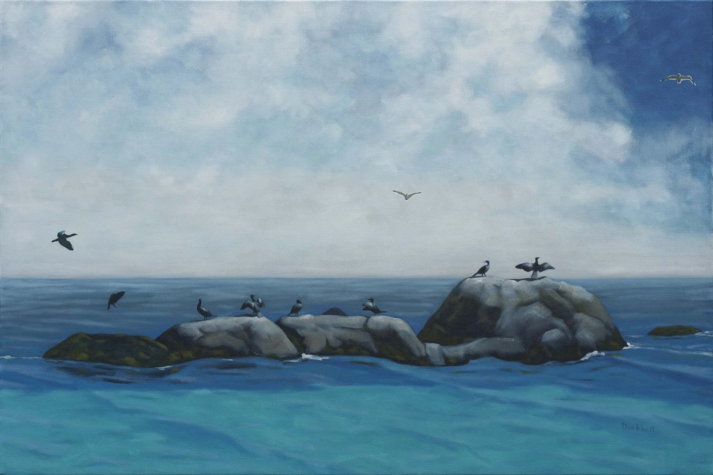 Cormorants・30 x 45