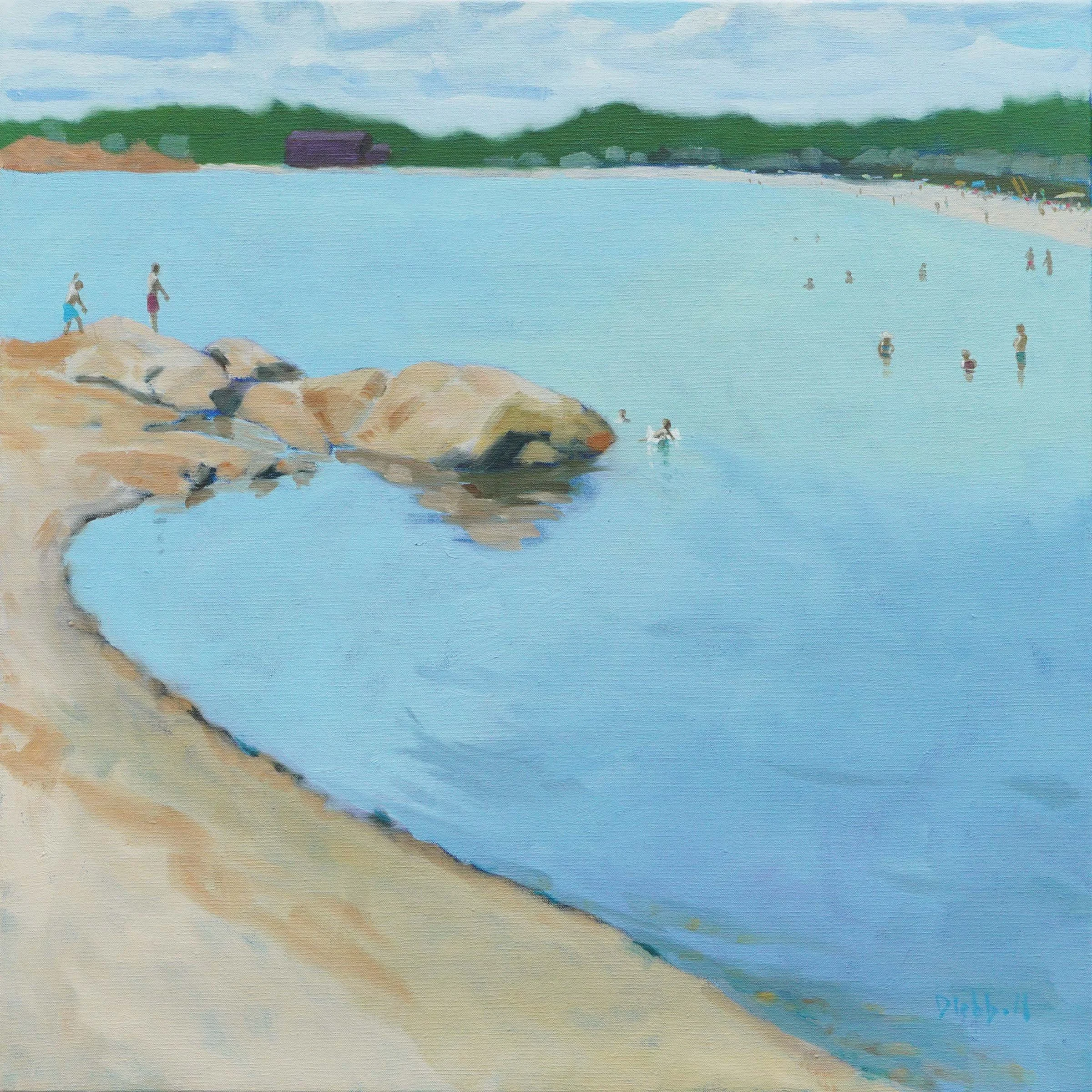 Mouth of the Saratoga・24 x 24