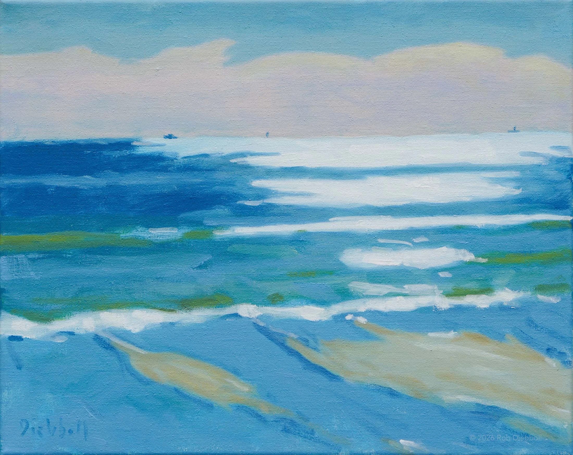 October Sun・16 x 20