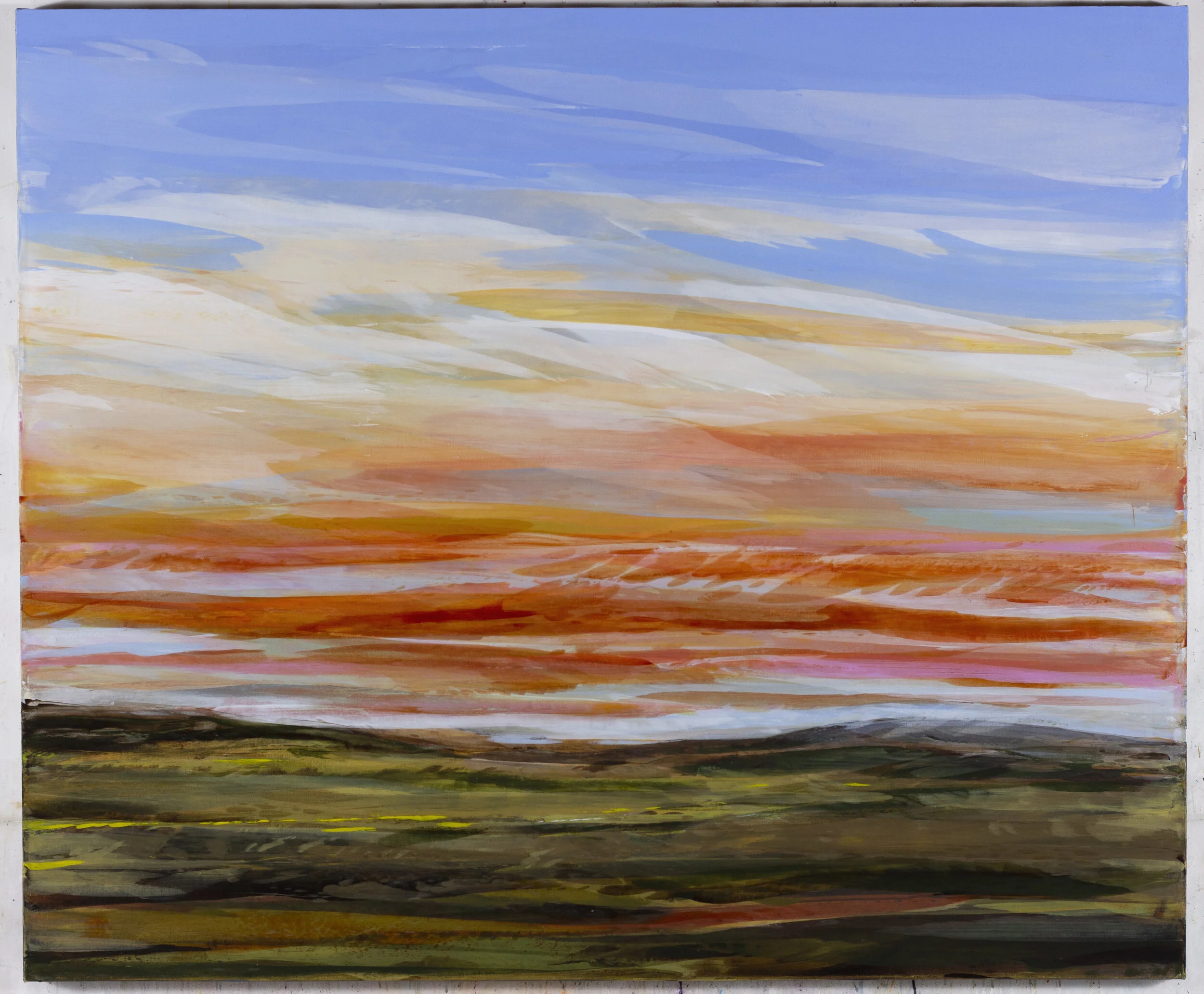 Colorful Acrylic Landscape Painting