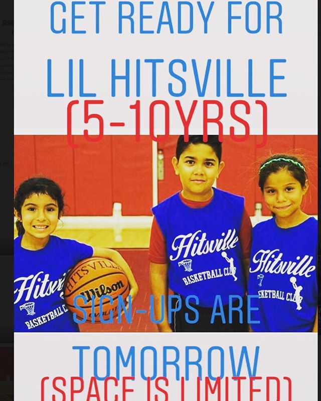 Attention parents and players !
HITSVILLE is now looking to add a younger age group to our weekly schedule.
5-10 years old (beginners and intermediate players ) 
Sign ups are tomorrow-along with our first practice . 
Please message me for more detail