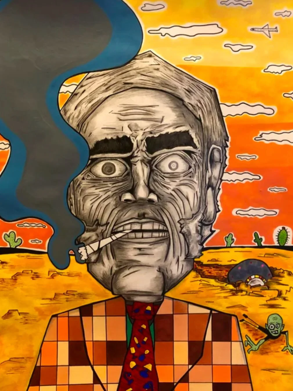 Hey everybody 
Consider this a reminder that my art is still up 
@gpacindyparks 
So go and see it if you want.

Anyway

Uhhh

Hmm

So.

Me and a bunch of local artists are doing a lil thing soon.
I included some details in the post.
Not like a ton of