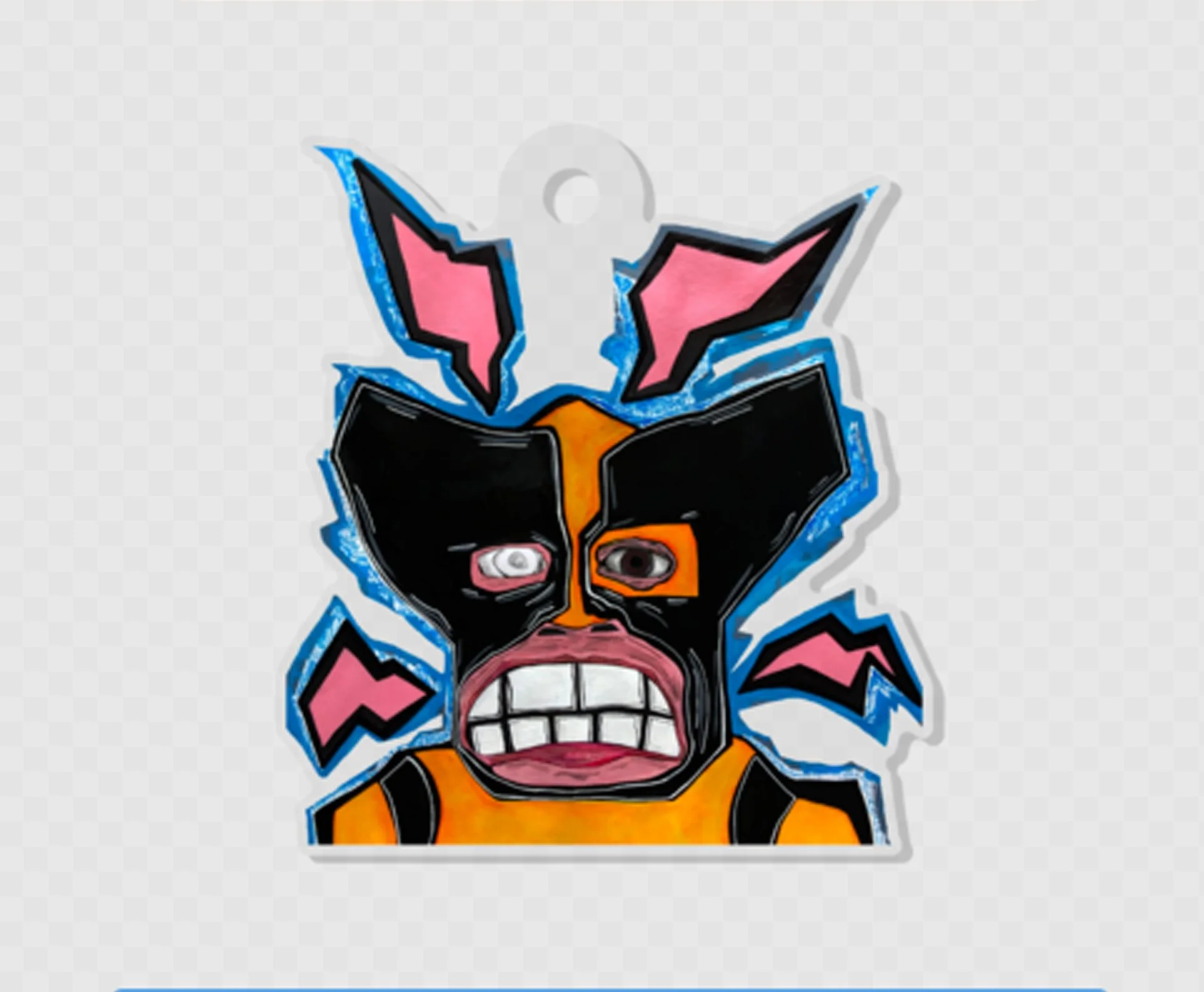 Wolverine Keychain