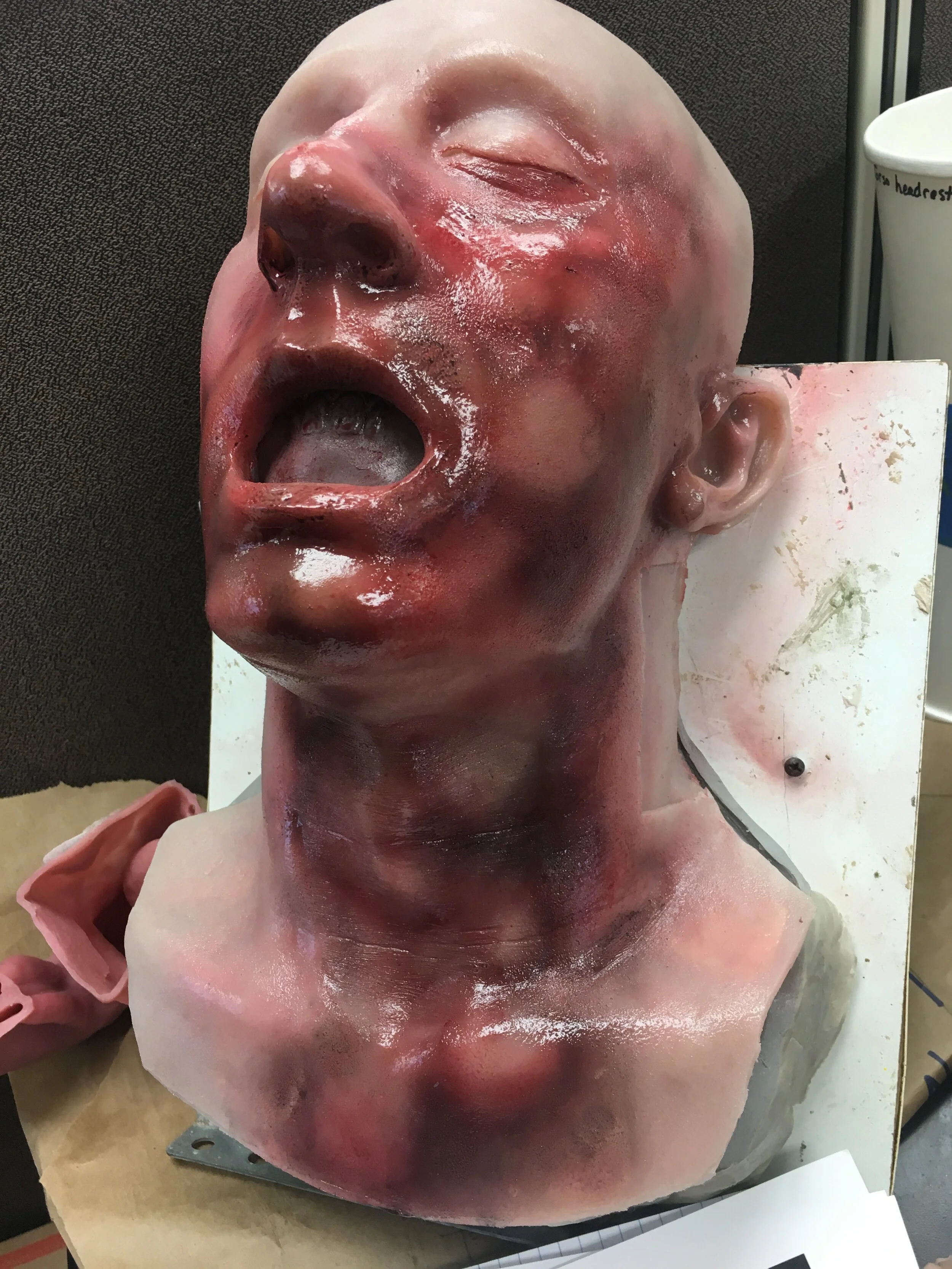 Med Sim Airway model Burn victim 