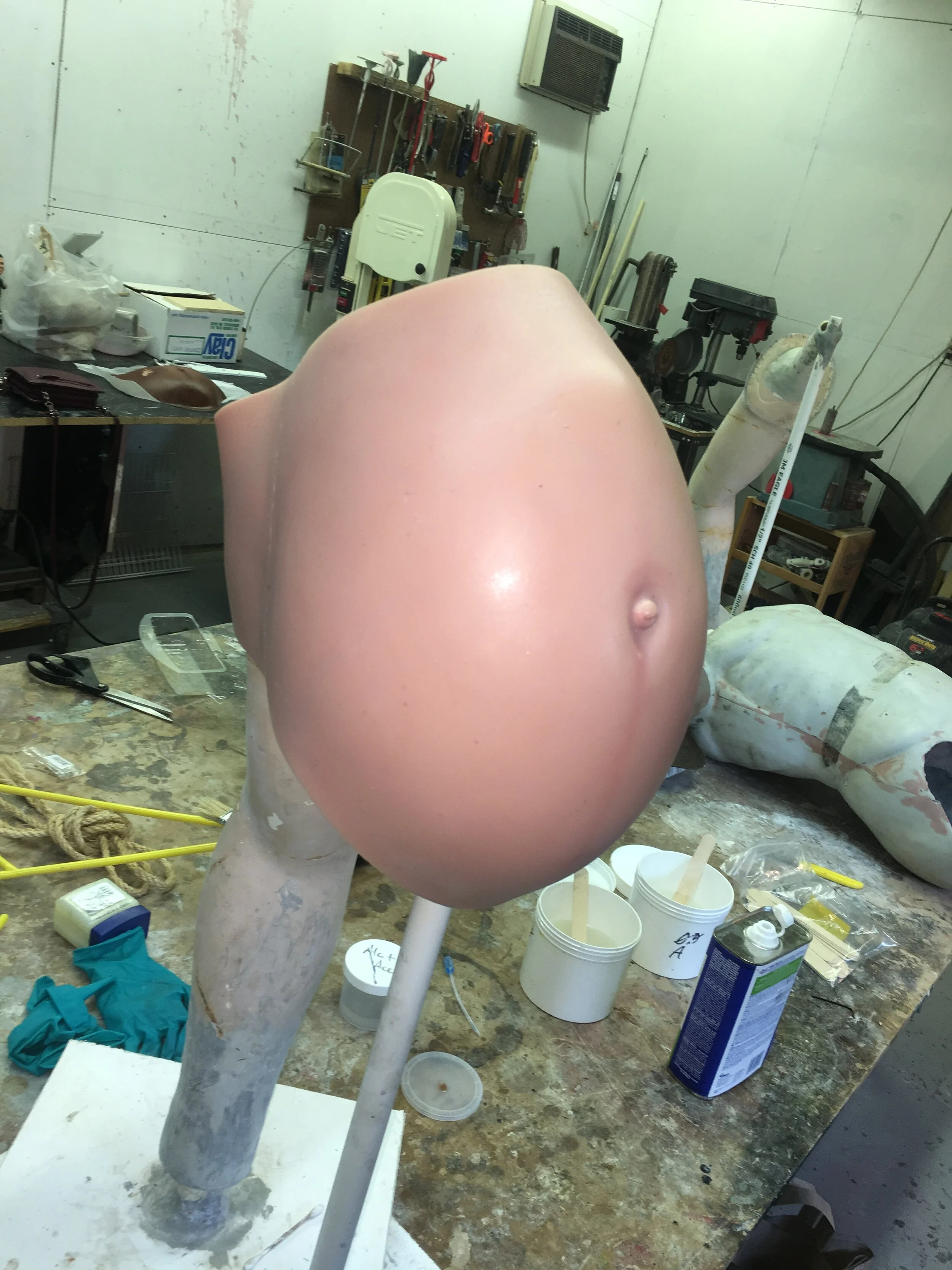 Silicone Pregnant Belly