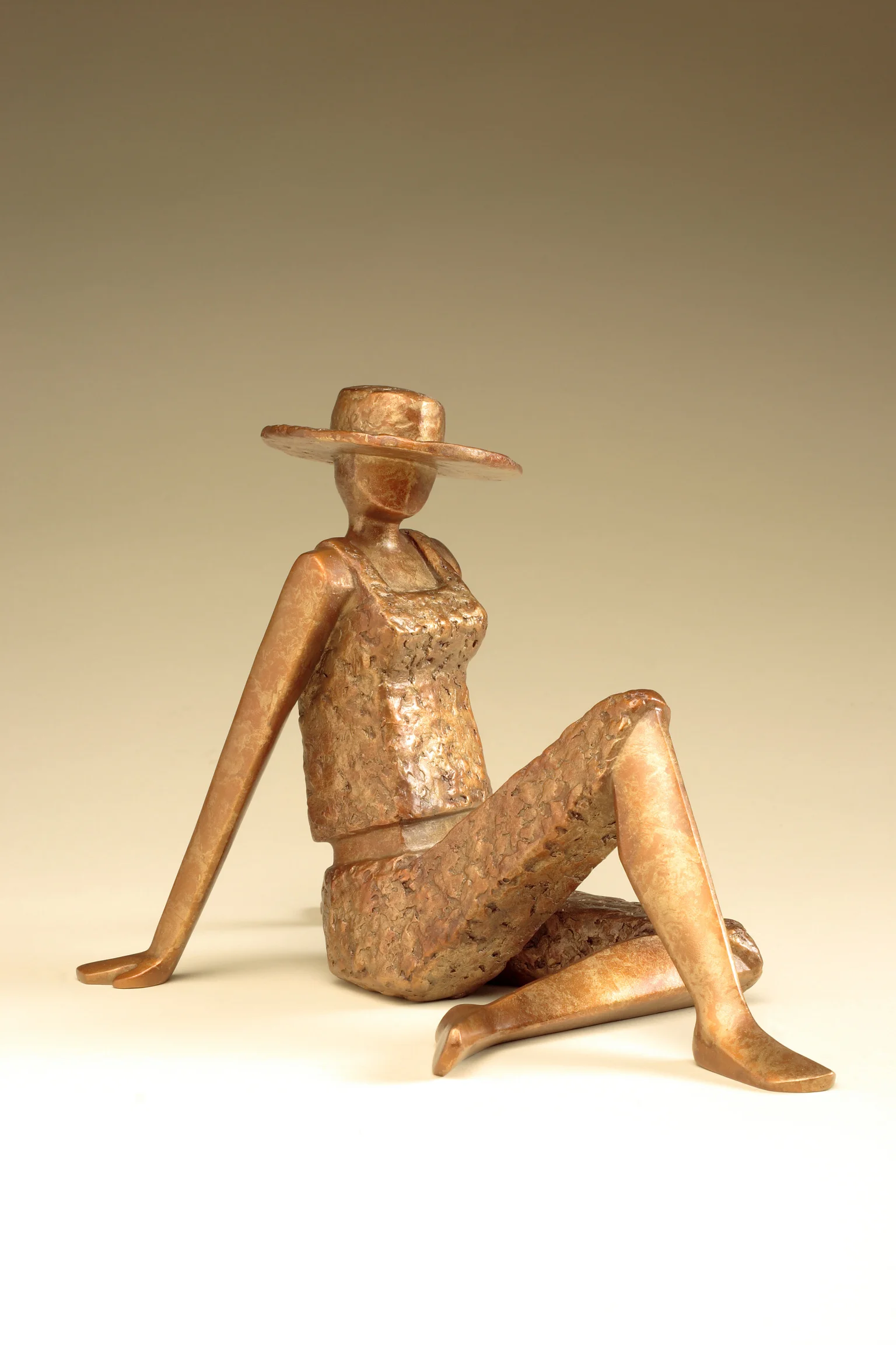 Sunshine 6.5"H x 10.25"L x 5"D Bronze edition of 25