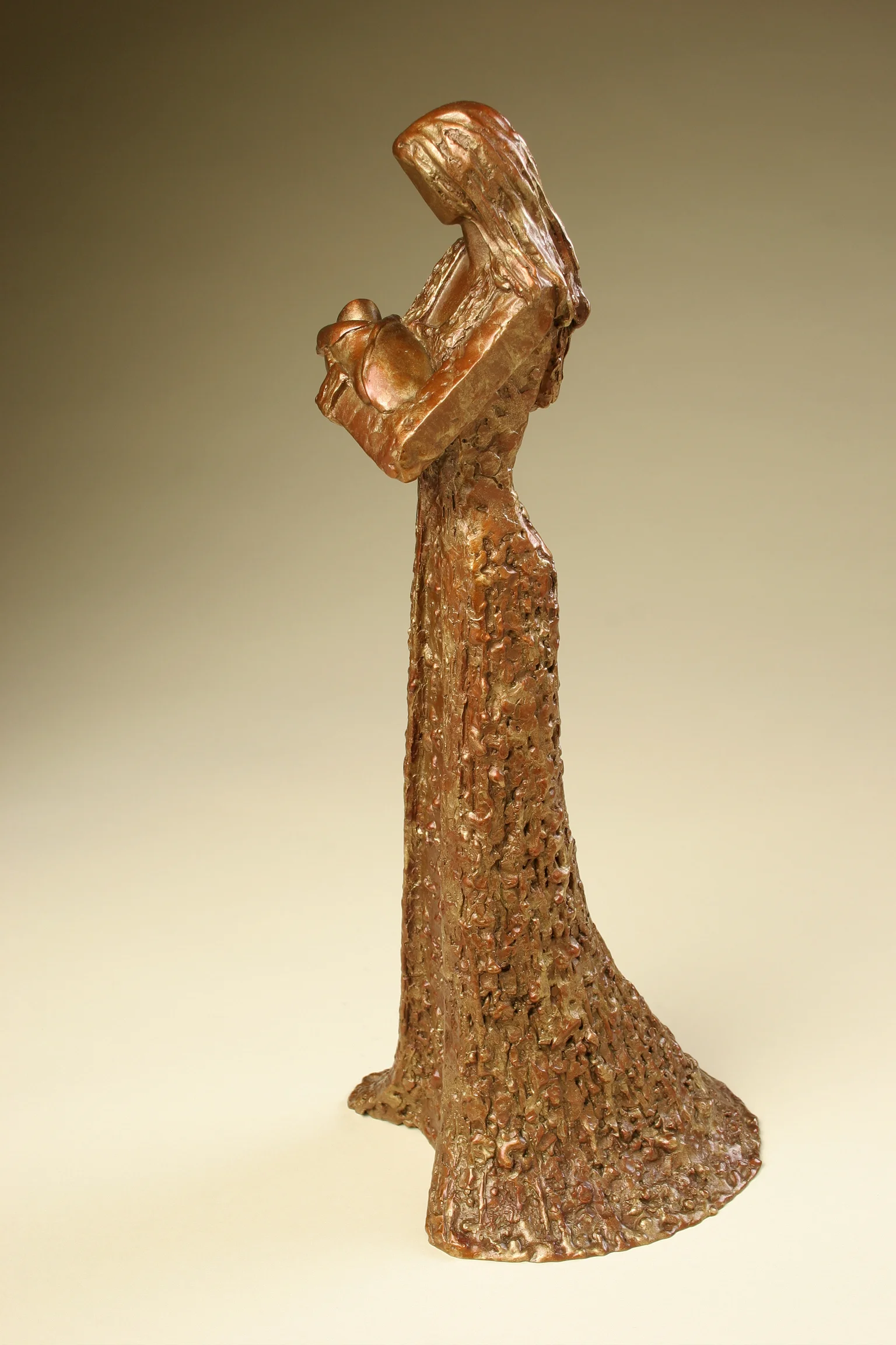 Lullaby 12.5" H x 5" W x 5" D Bronze edition of 25