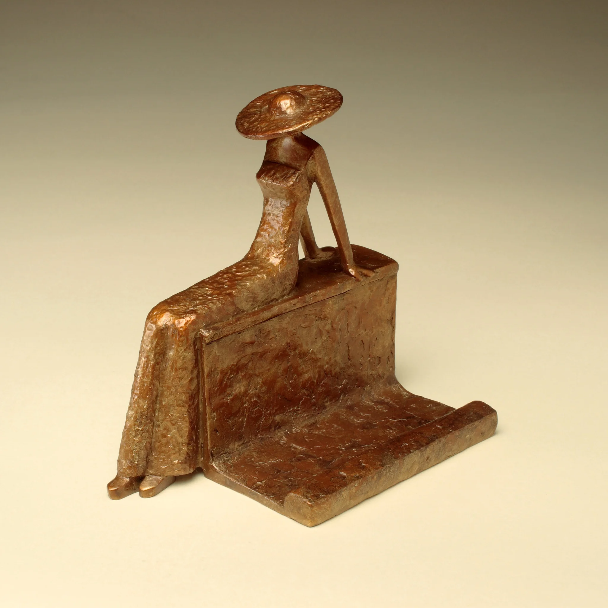 My Business 4.5" H X 3" D X 5" W Bronze edition of 50