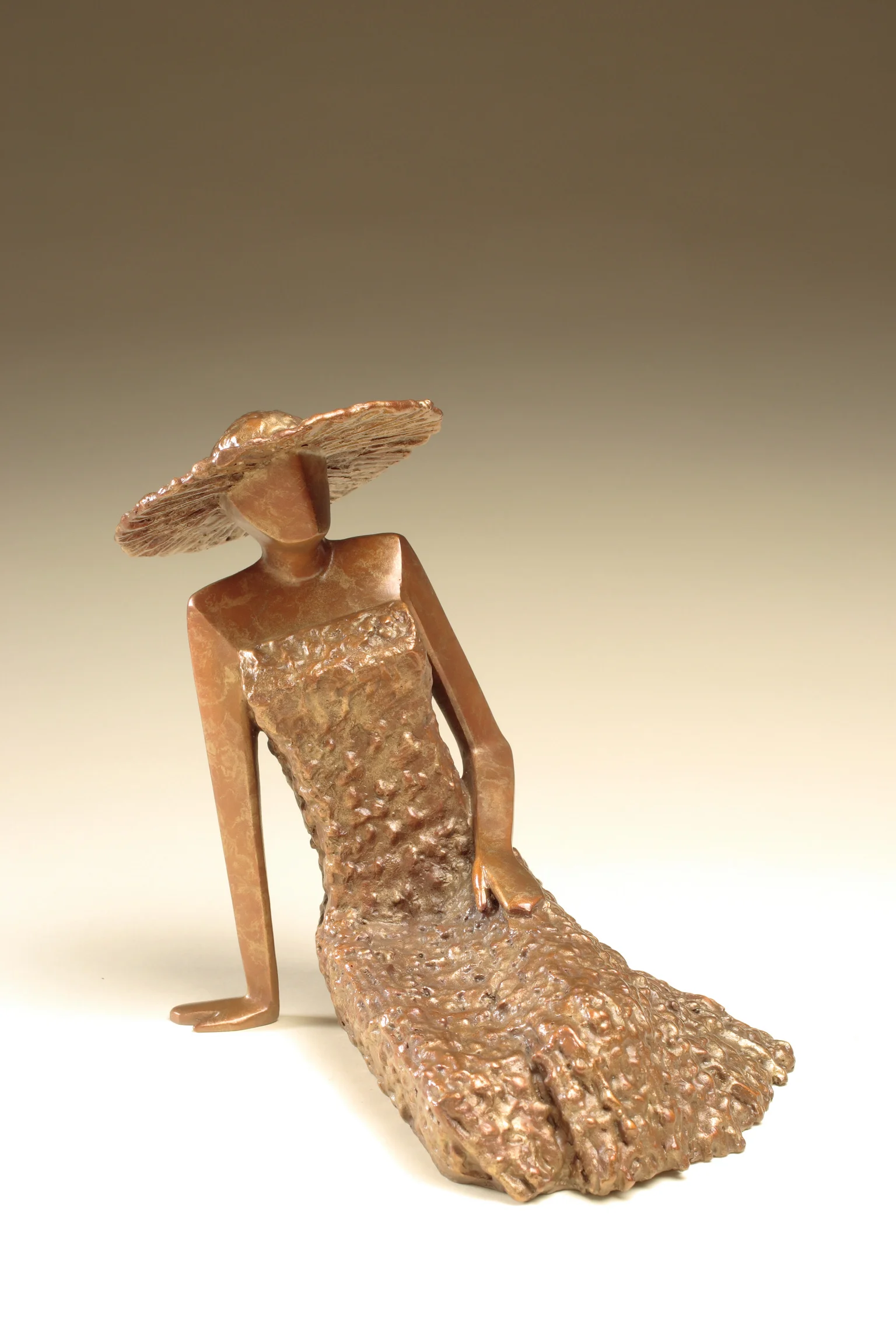 In The Moment 8" H x 8" D x 8" W Bronze edition of 25