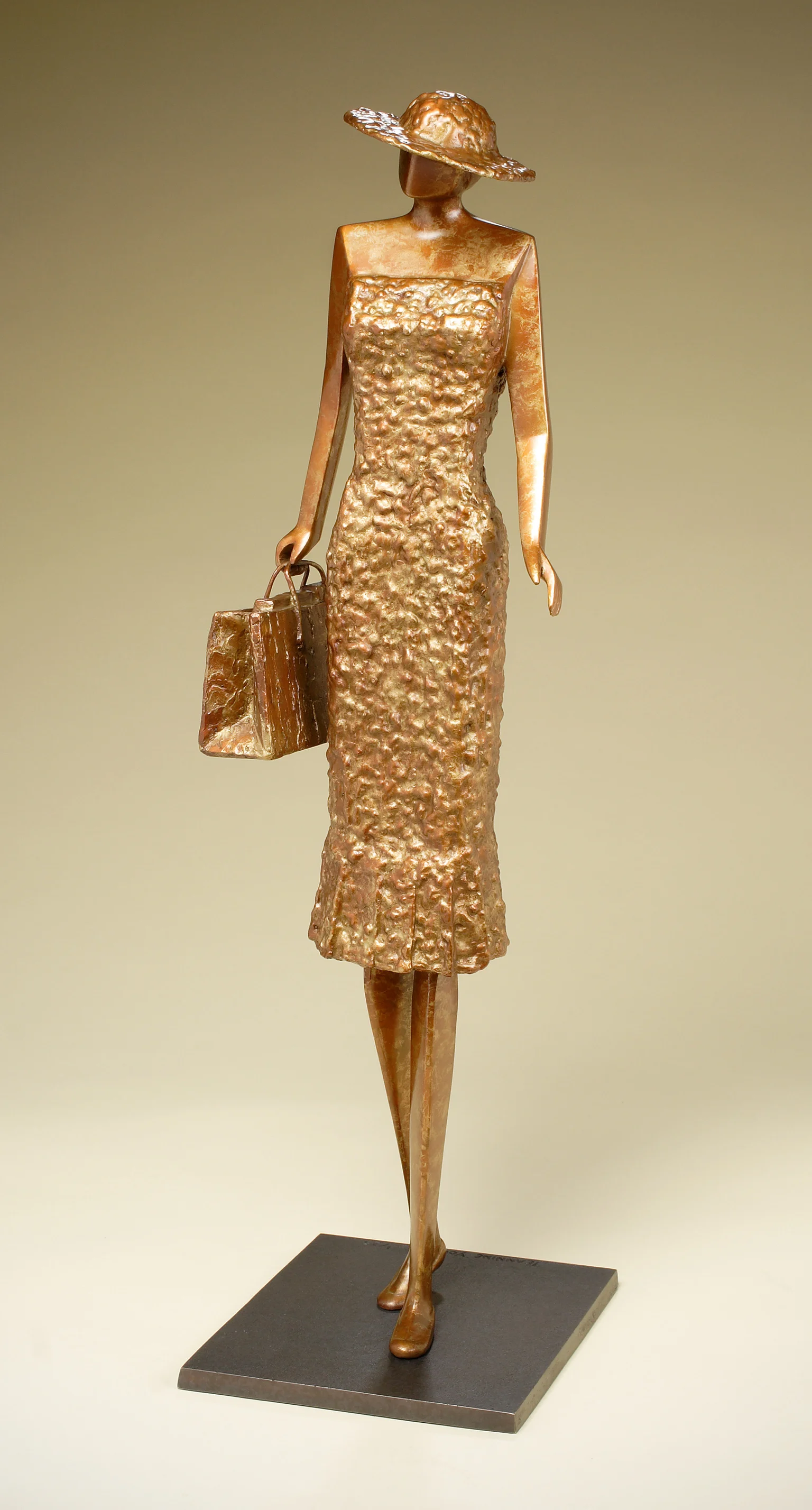 The Shopper 22" H x 7" D x 6" W Bronze edition of 25