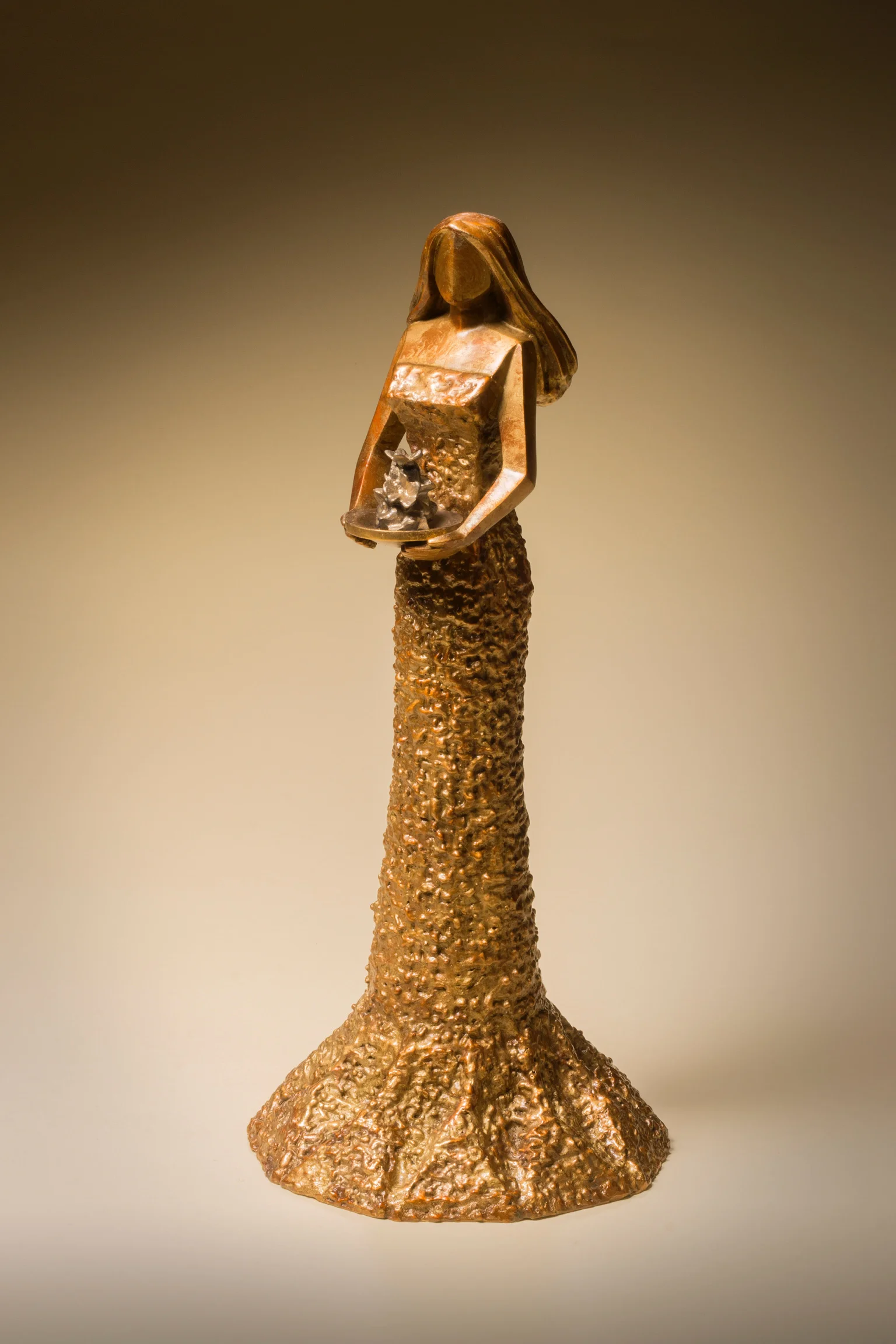 Gift of Spring 15 h x 7 x 7 Bronze Edition of 25