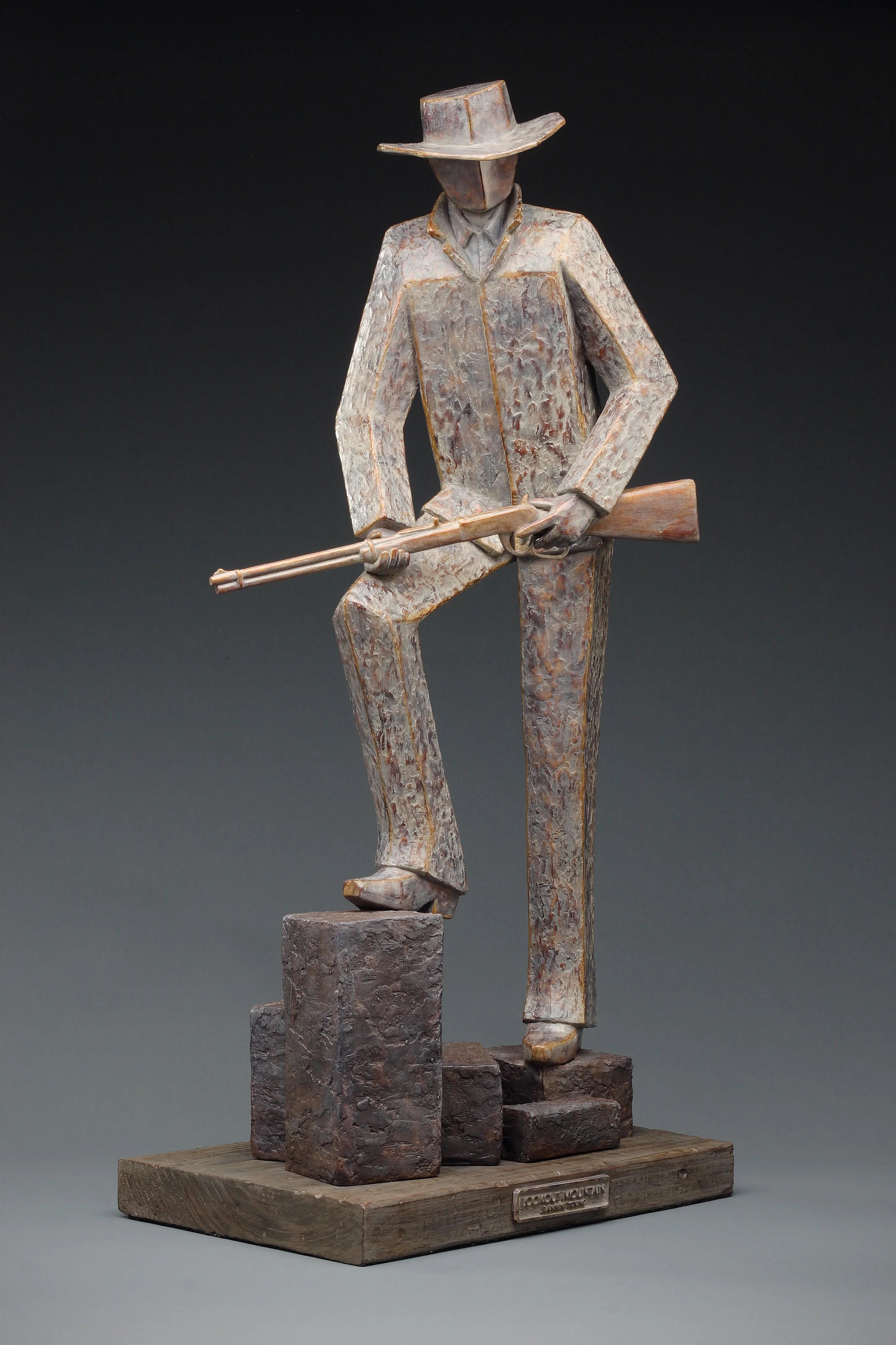 Lookout Mountain 29 "H x 14"W x 9"D Bronze edition of 25