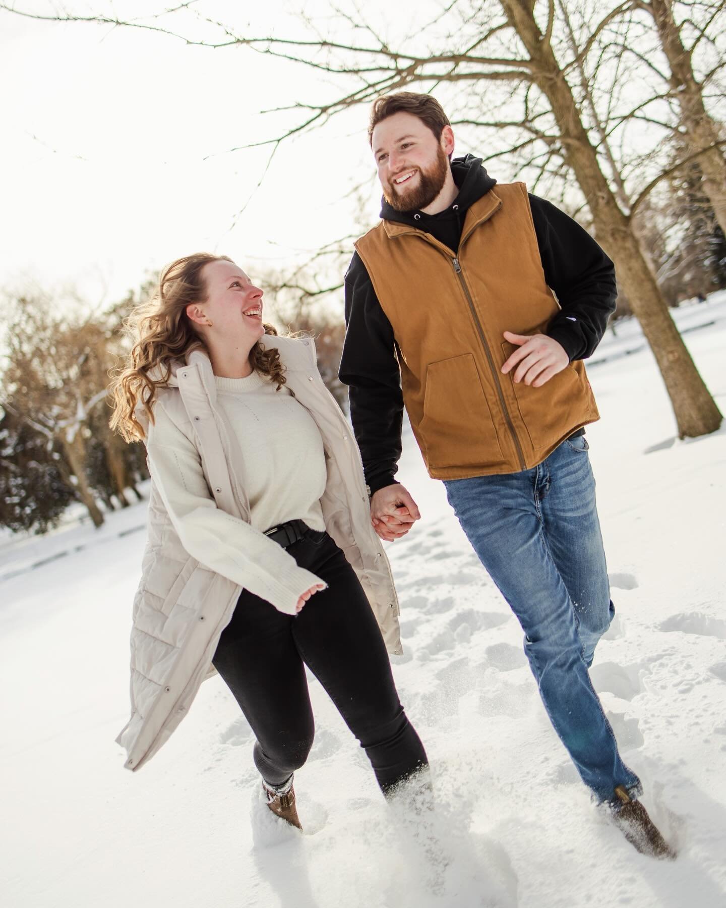Just before hopefully the cold weather is finally gone I thought I would post one of the coldest shoots this past winter! Kyle and Maddie both braved one of the coldest days this year for this shoot and were both champs! ❄️📸
.
.
.
#kwweddingphotogra