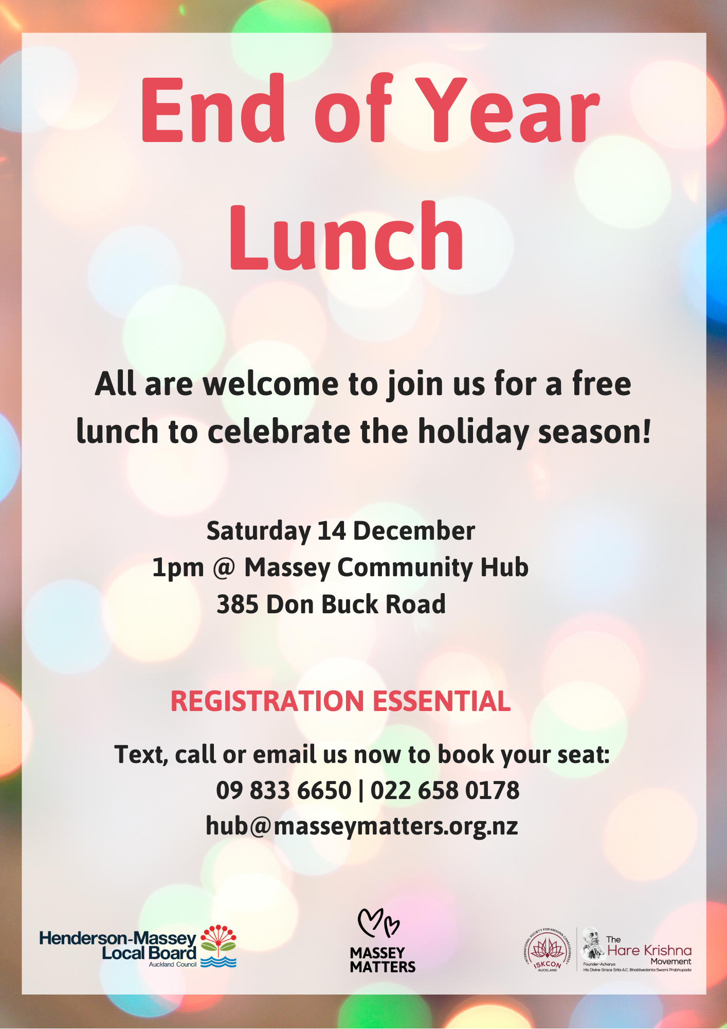 End of Year Lunch&nbsp;