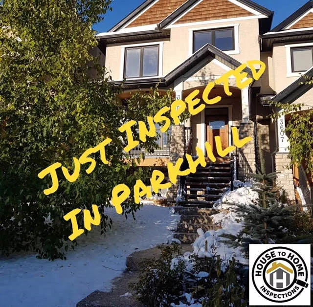 Just inspected this home in Parkhill, Calgary