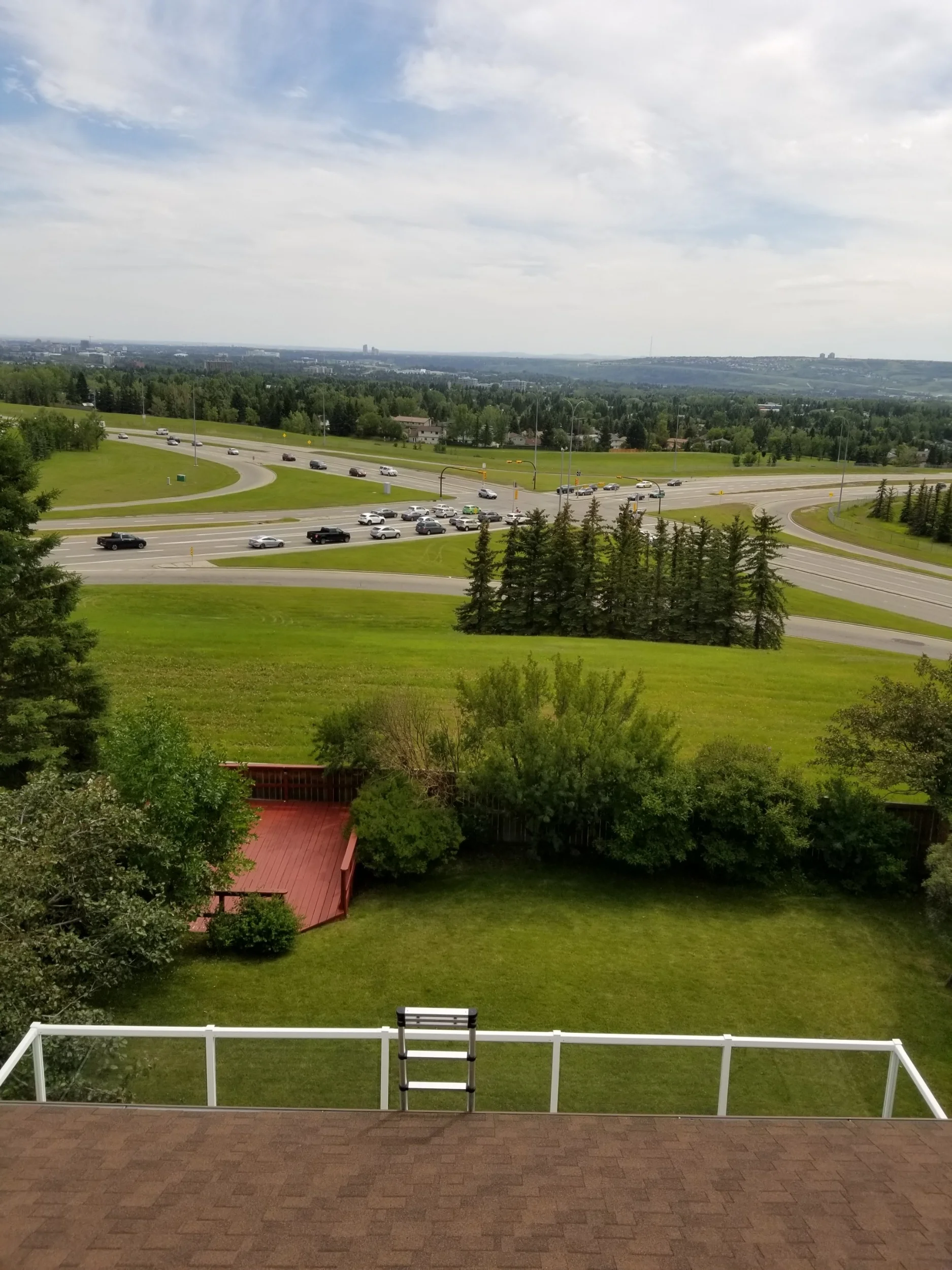 View from the roof