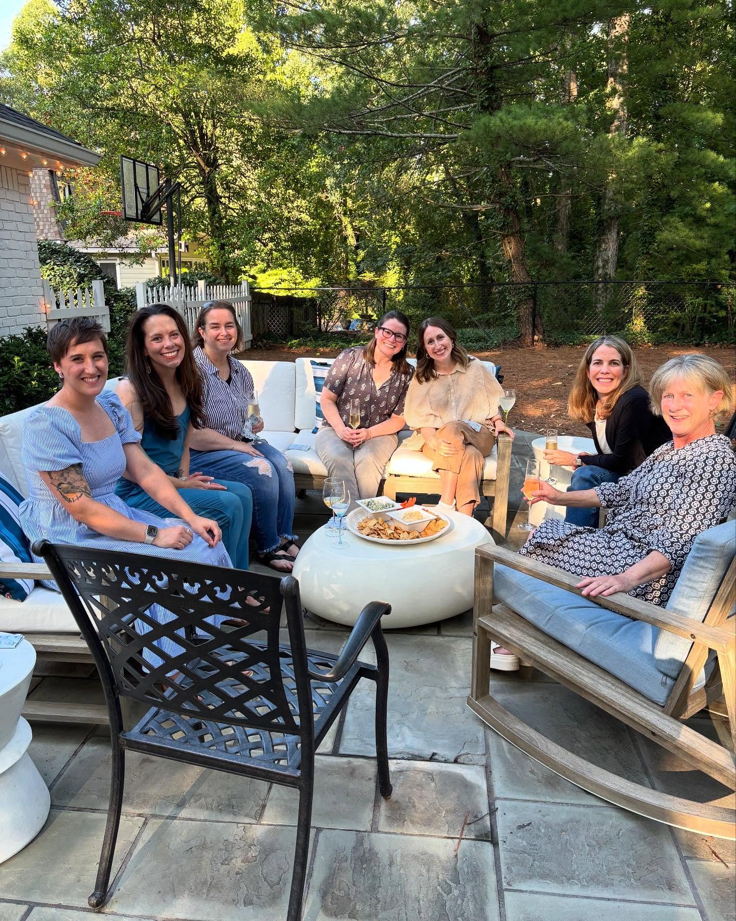 How grateful I am for each of these amazing women. Yes, they are gifted therapists , but they are also hilarious, caring, cool women! Last night, the Cultivate staff gathered and we laughed and shared and laughed some more. What a gift to do this wor