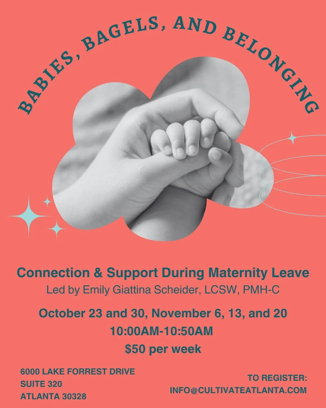 Welcoming a new baby can bring joy, love, and excitement &mdash; but also feelings of uncertainty, overwhelm, doubt, and guilt. This in-person support group offers a safe, judgment-free space to connect with other moms navigating this same season of 