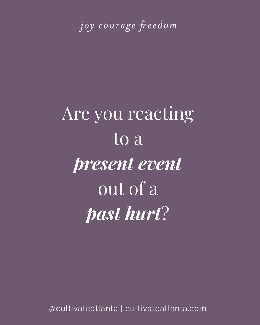 When was the last time you had a strong reaction to something, maybe it was even an overreaction?  You were ready to storm the castle, tell everyone what you think, burn it all down. 

When we have strong reactions to situations, that means we've bee