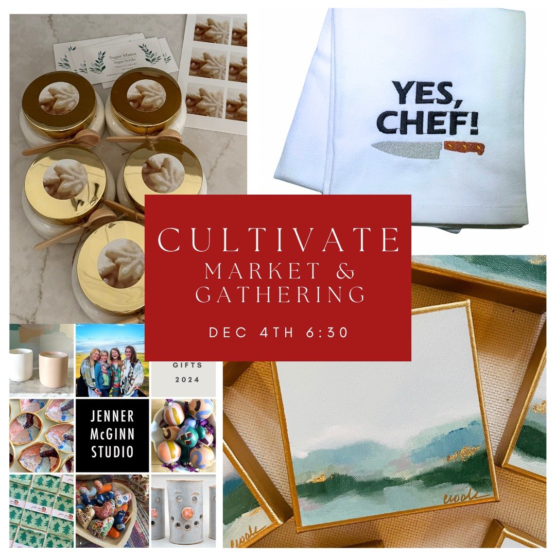 Are you looking for a special something for someone who brings a little joy to your life or makes your life a little easier? We hope you will join us for our annual Holiday Market + Gathering with some of Atlanta's most talented artists. 

There will