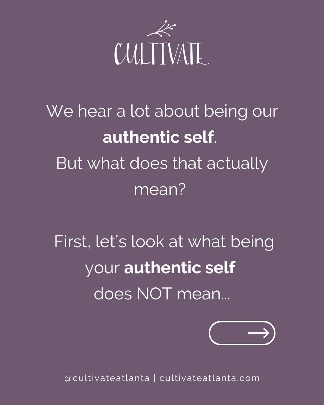 I&rsquo;ve spent years talking about discovering your true voice and living as your authentic true self. But friends, I'm gonna be honest- I think we&rsquo;ve overcorrected. 

We&rsquo;ve mistaken authenticity with our constant pursuit of happiness a