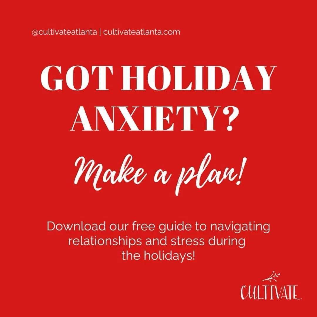 The holidays are merry, bright, and full of good cheer.  They can also be stressful, frustrating, and challenging.  So many expectations, plus old relational patterns, come together and sometimes create the perfect (or shall we say imperfect) storm. 