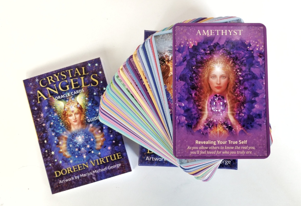 Oracle Deck Review Crystal Angels By Doreen Virtue Lovejoy Lightwork