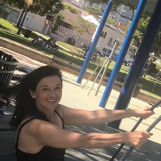 Never too old to go to the park 🤪 (Especially a shaded one 😁) Have a great weekend everyone! #roxburymemorialpark #funatthepark #familyfun