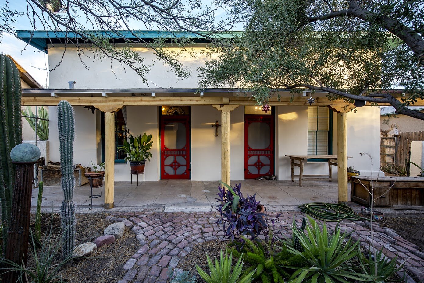 front cactus garden frontyard pavers.jpg