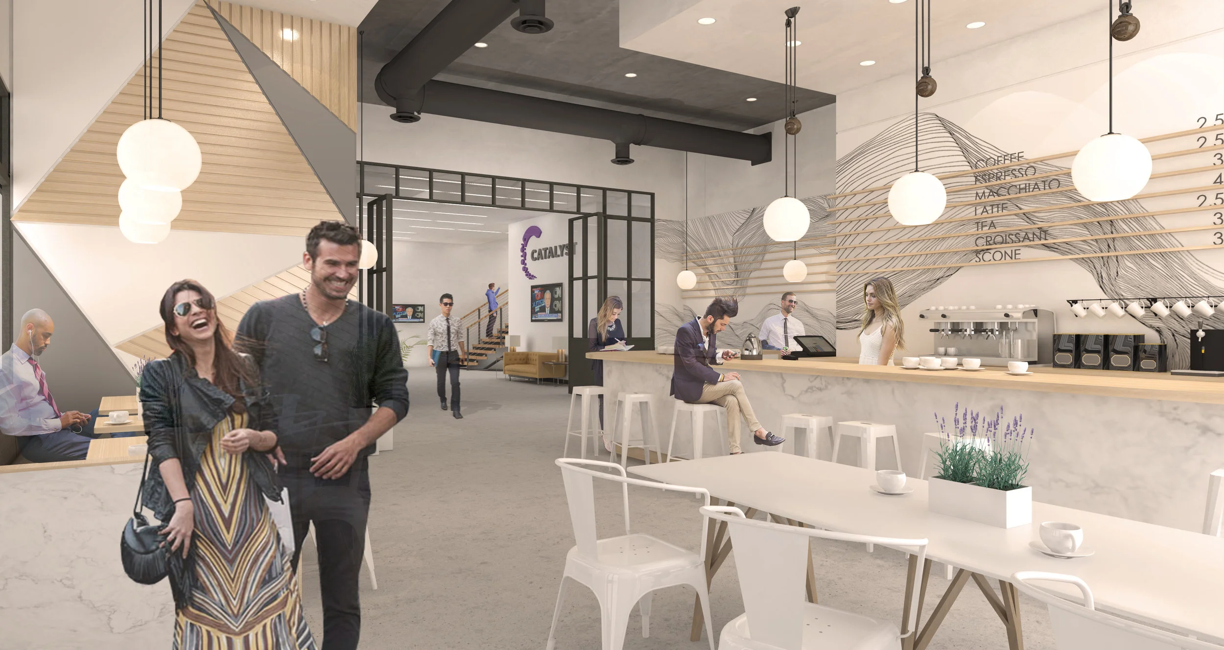 Logan House Coffee Company Located On-site