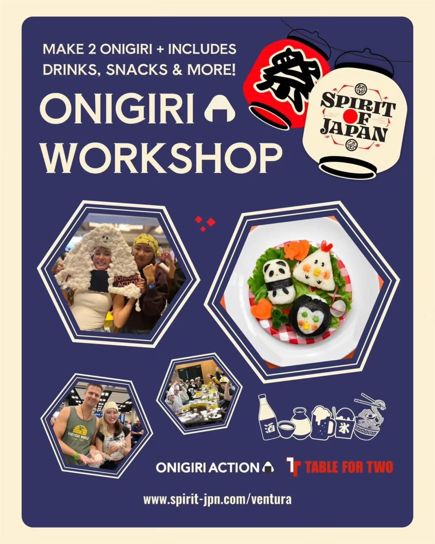 See you at @spiritofjapan.ventura's Onigiri Workshop to learn how to make cute onigiri 🍙🐣 Make your own onigiri and create adorable bento-style rice balls in this fun, hands-on experience!

Sign-up is online and at the event &mdash; link in bio!

A