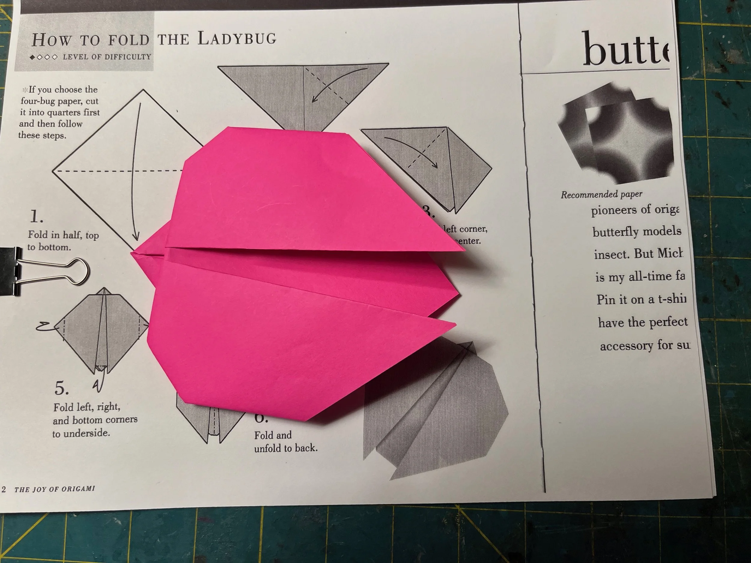 Learn Origami with Doug Wurst during Winterfest!
