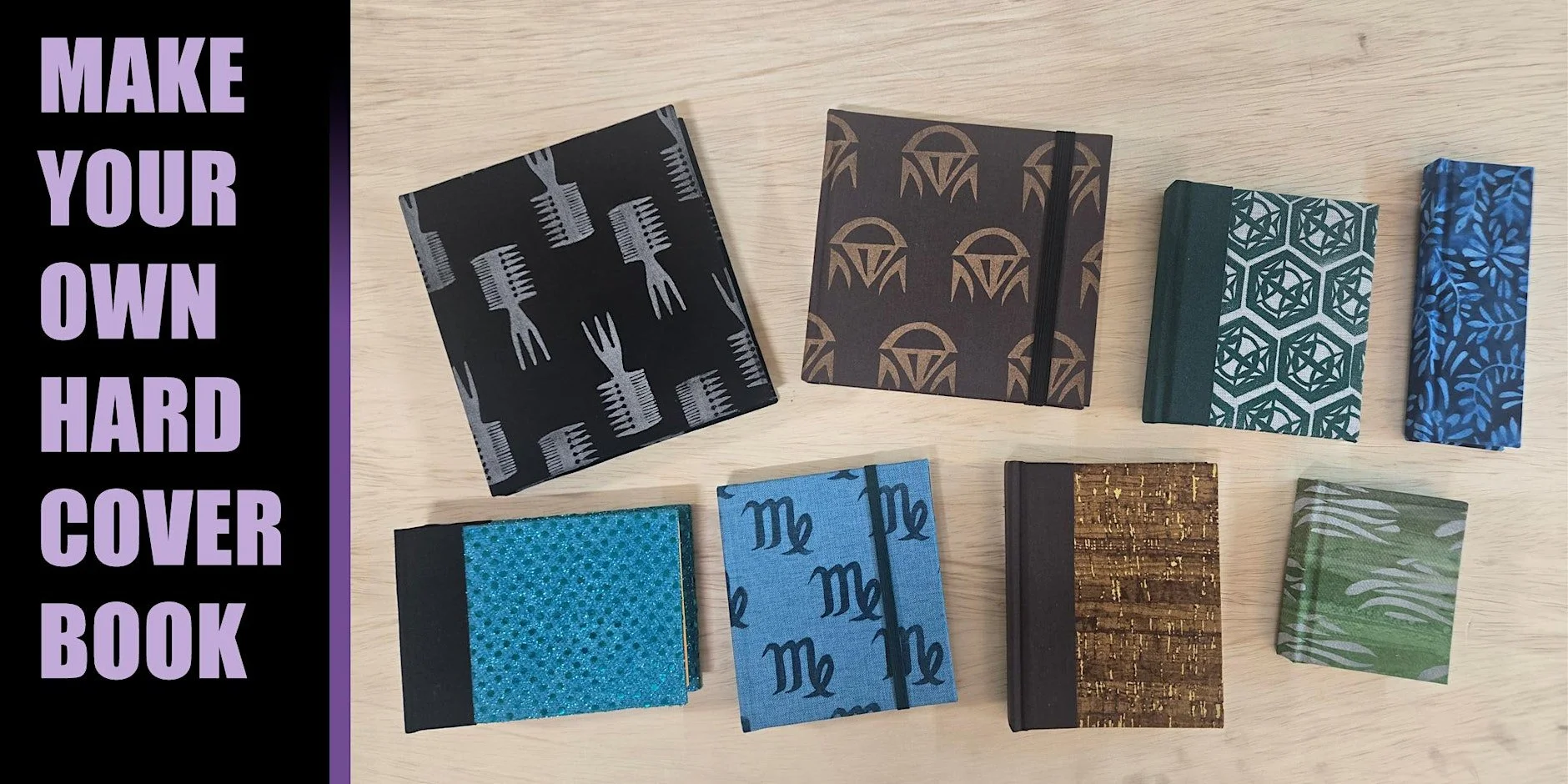 Bookbinding Workshop: Make Your Own Hard Cover Book