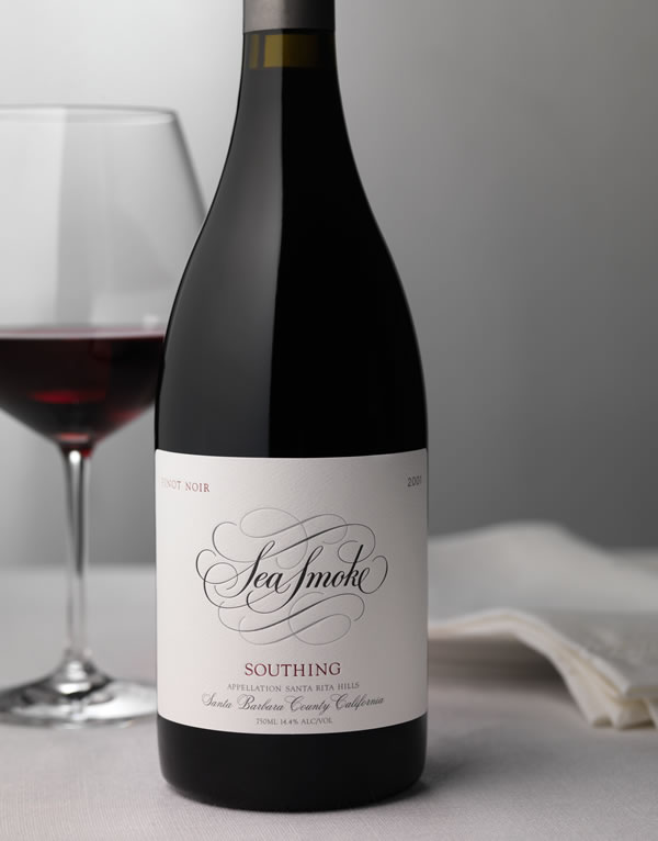 3 bottles of Sea Smoke Ten Pinot Noir 2015 