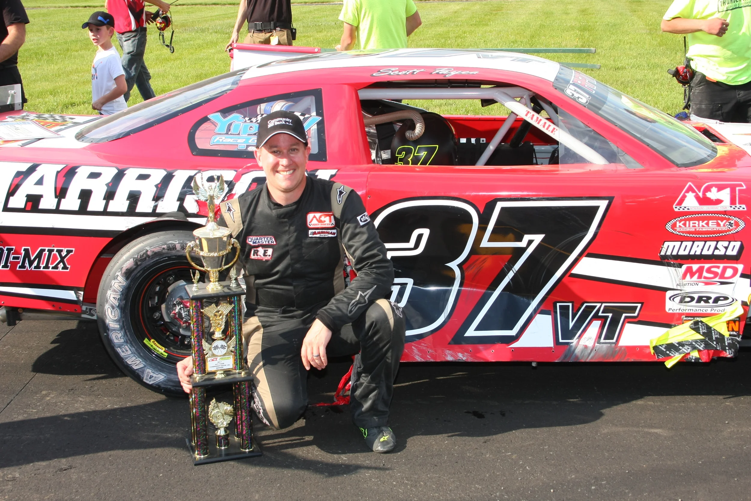 Payea Comes Back for Win in Wild Community Bank 150