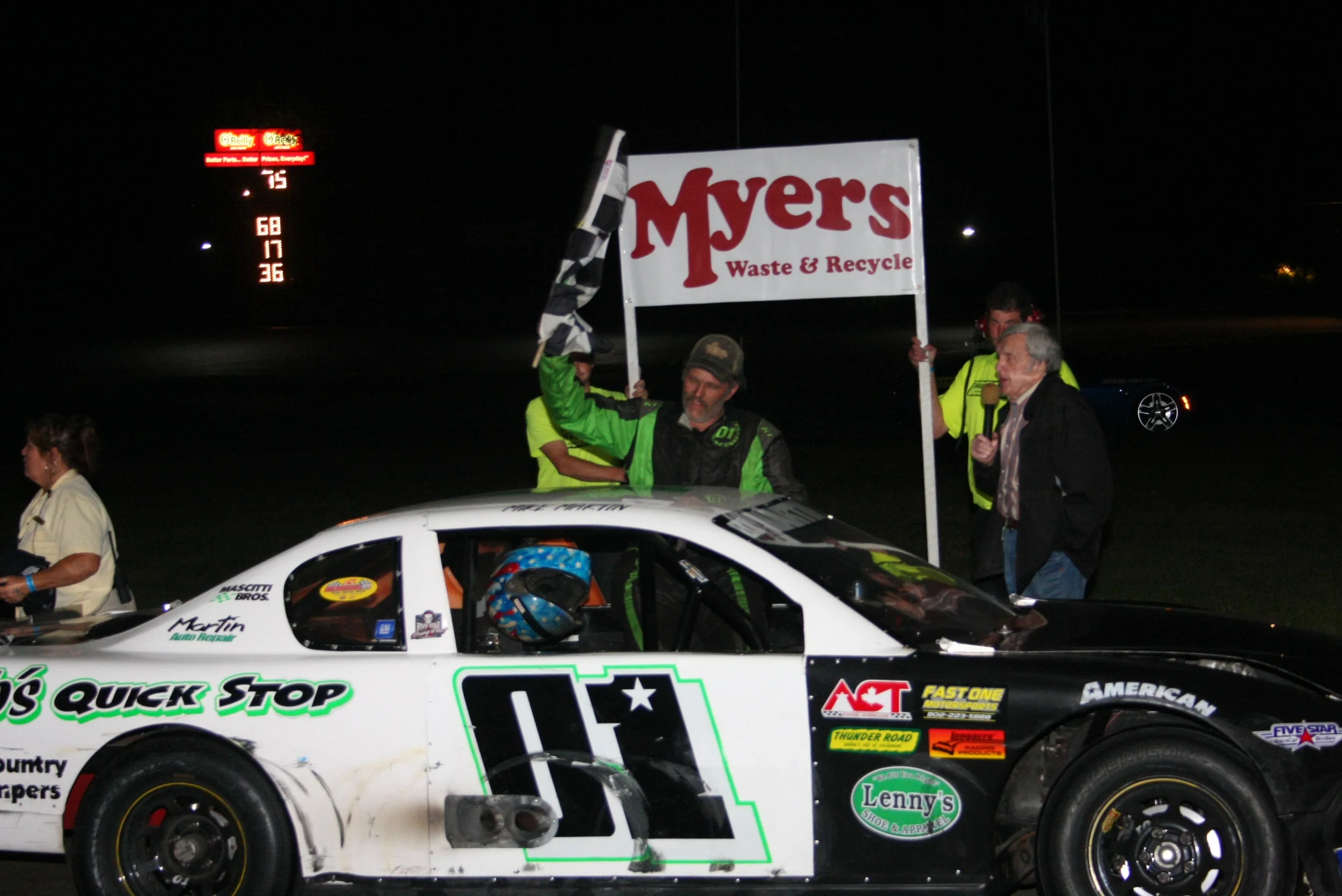 Martin Takes Myers Triple Crown Title on Cody Chevrolet Cadillac Night