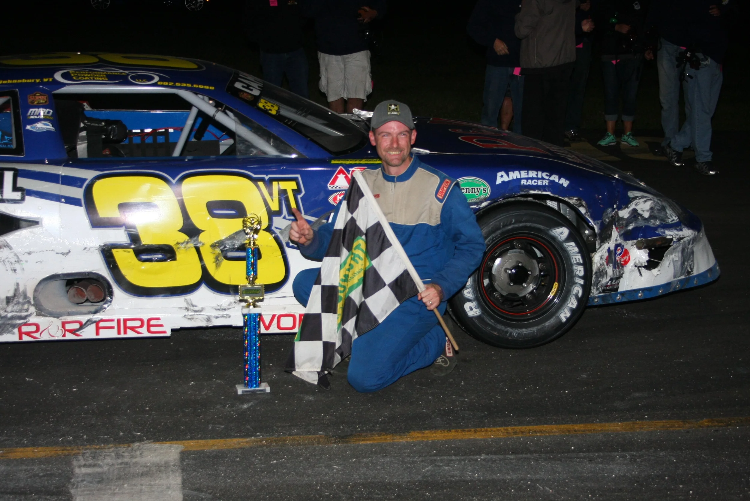 Cahoon Continues Late-Season Tear with Victory on U.S. Army Recruiting Night