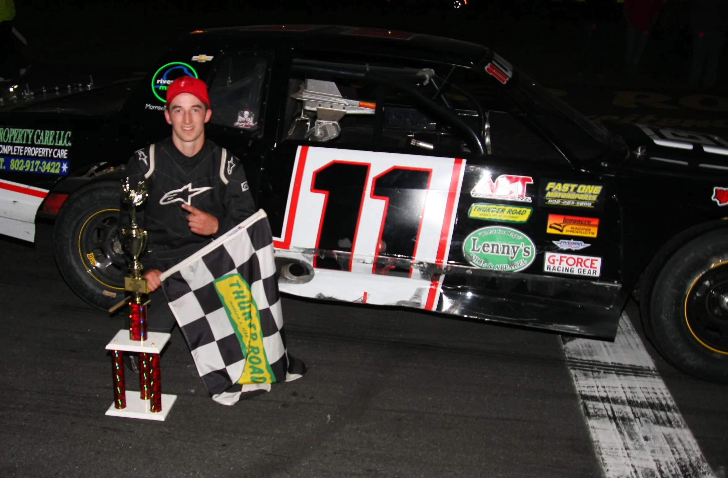 Brandon Lanphear Scores Upset Win in Triple Crown Opener