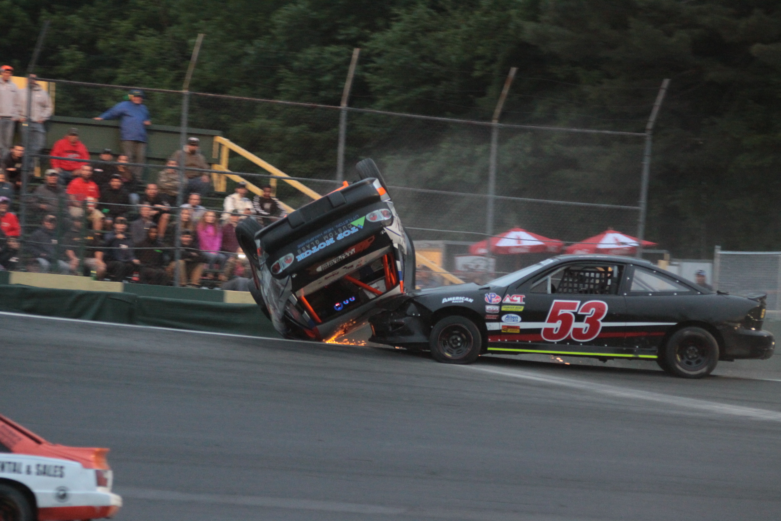 Smith Takes Street Stock Casella Night Feature before Weather Halts Event