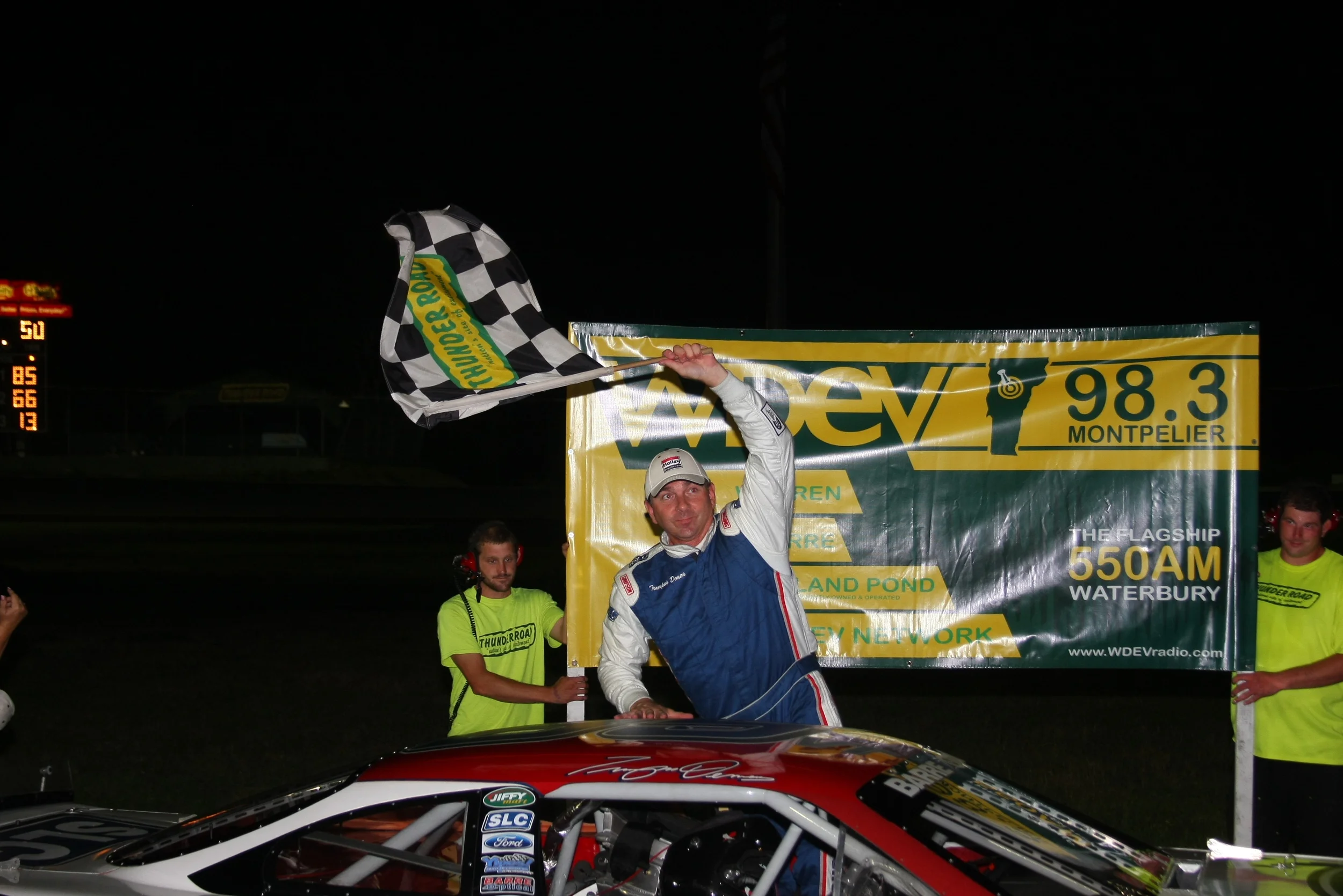 Demers Puts the Power Down for Win on WDEV/Calkins Night