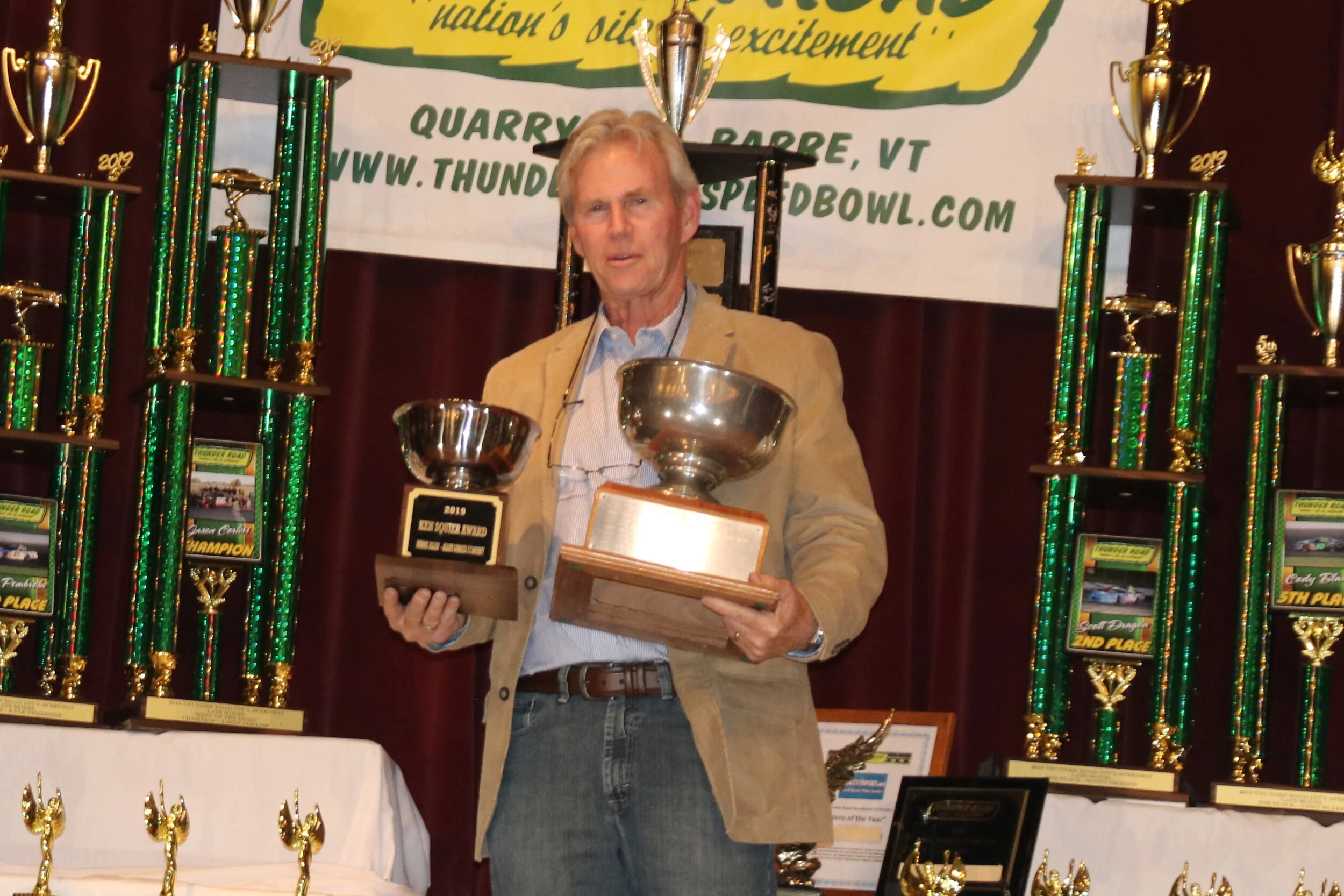 Offseason Spotlight: Burnie Allen & Allen Lumber Recognized with Ken Squier Award