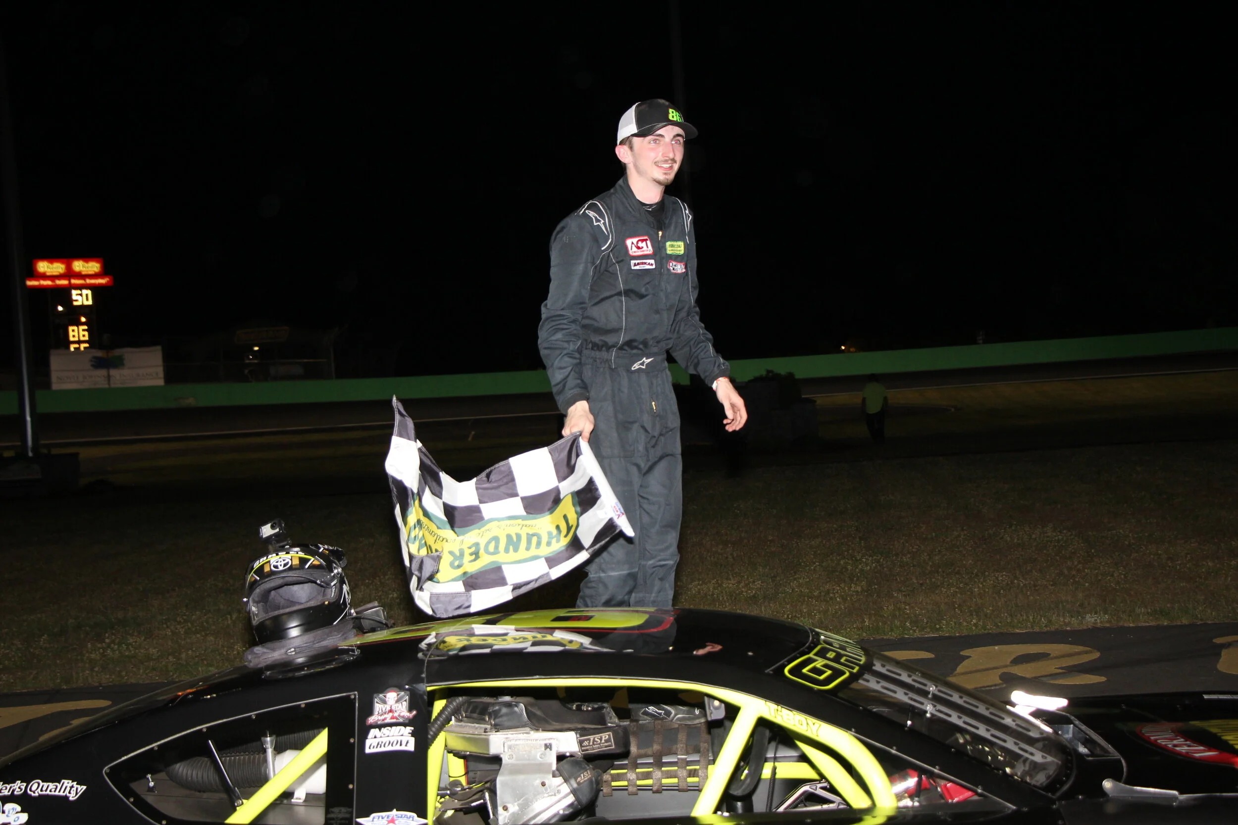 Gravel Dominates, Then Hangs on for Opening Night Victory