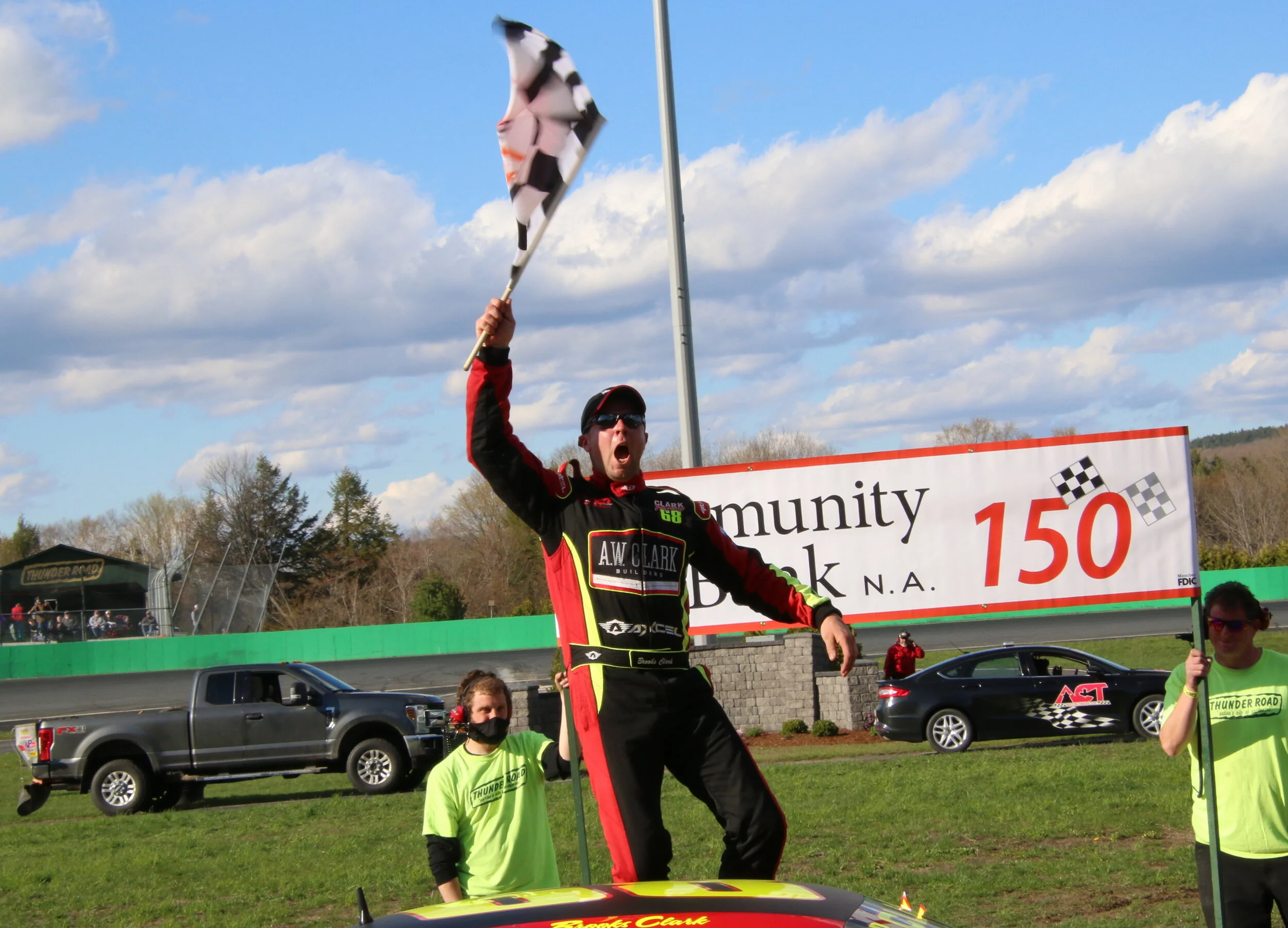 Clark Gets First ACT Victory in Wild Community Bank N.A. 150