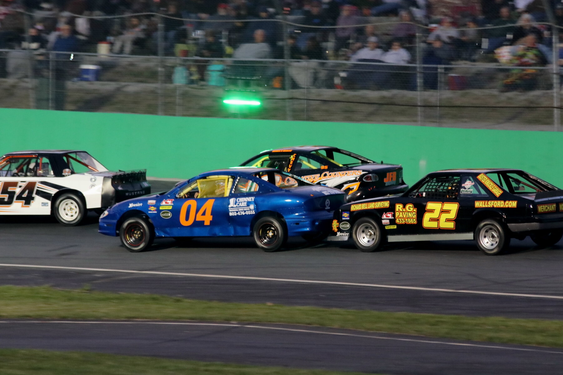 Street Stocks Running Double Features at Casella Waste Systems Night