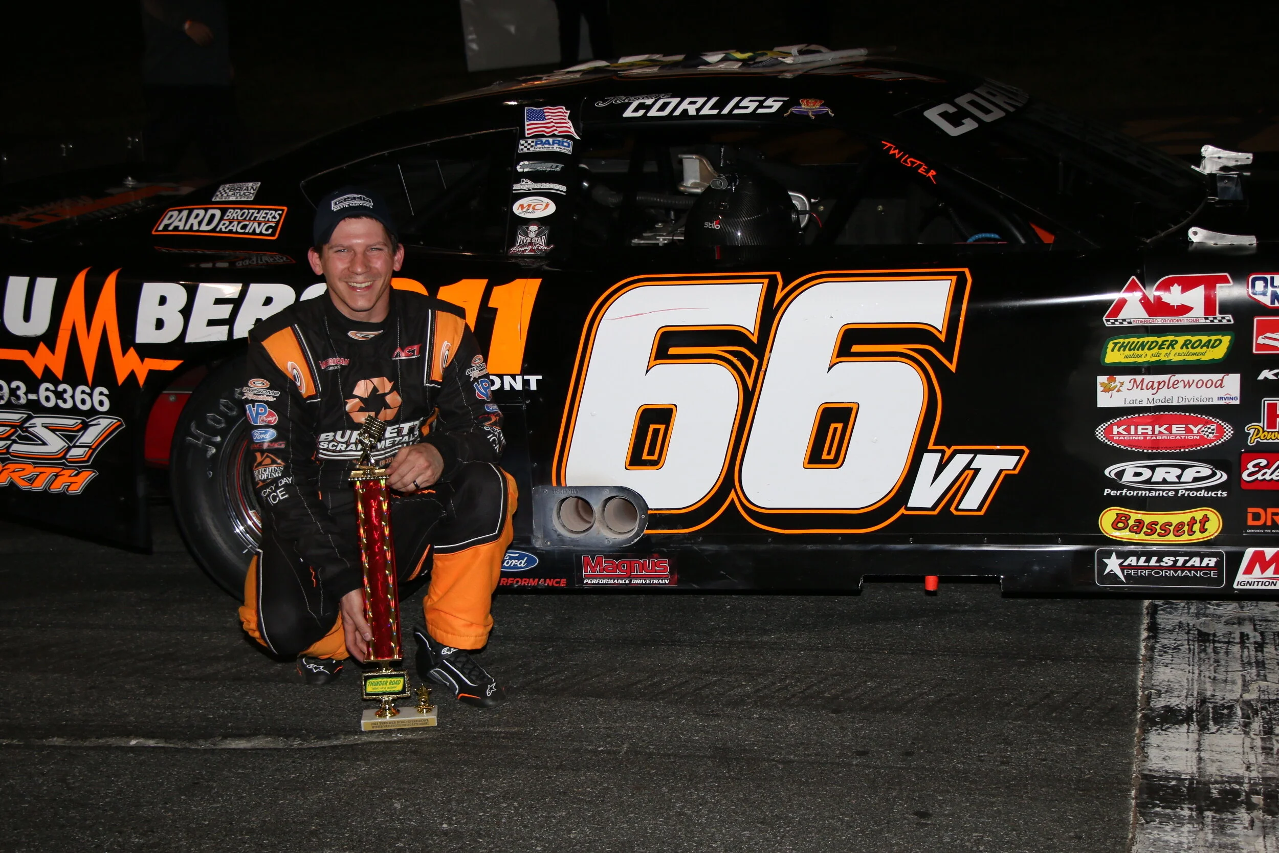Corliss Sails to Victory at Casella Waste Systems Night