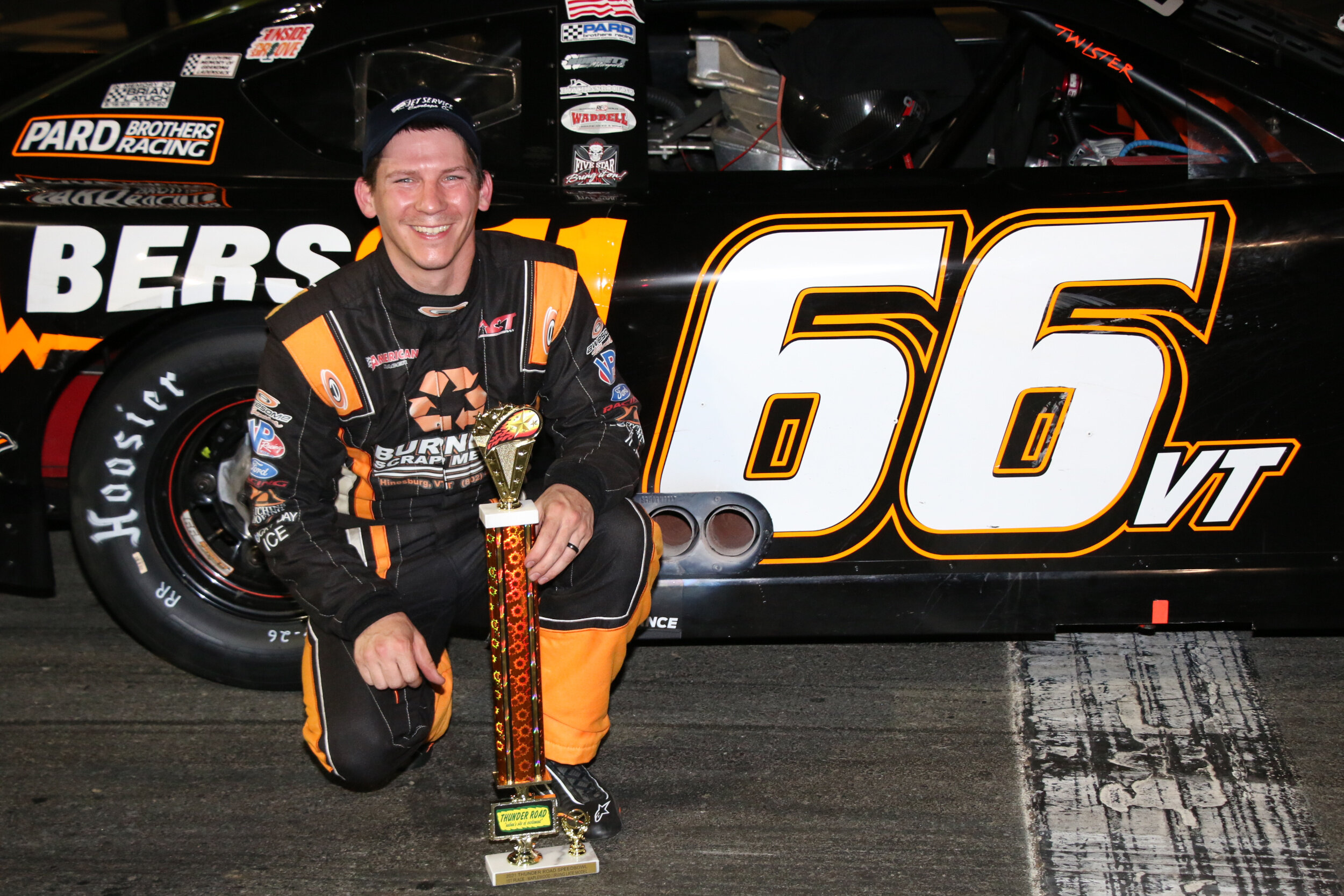 Corliss Sets Mark with Fifth Late Model Win of Season on Jet Service Night