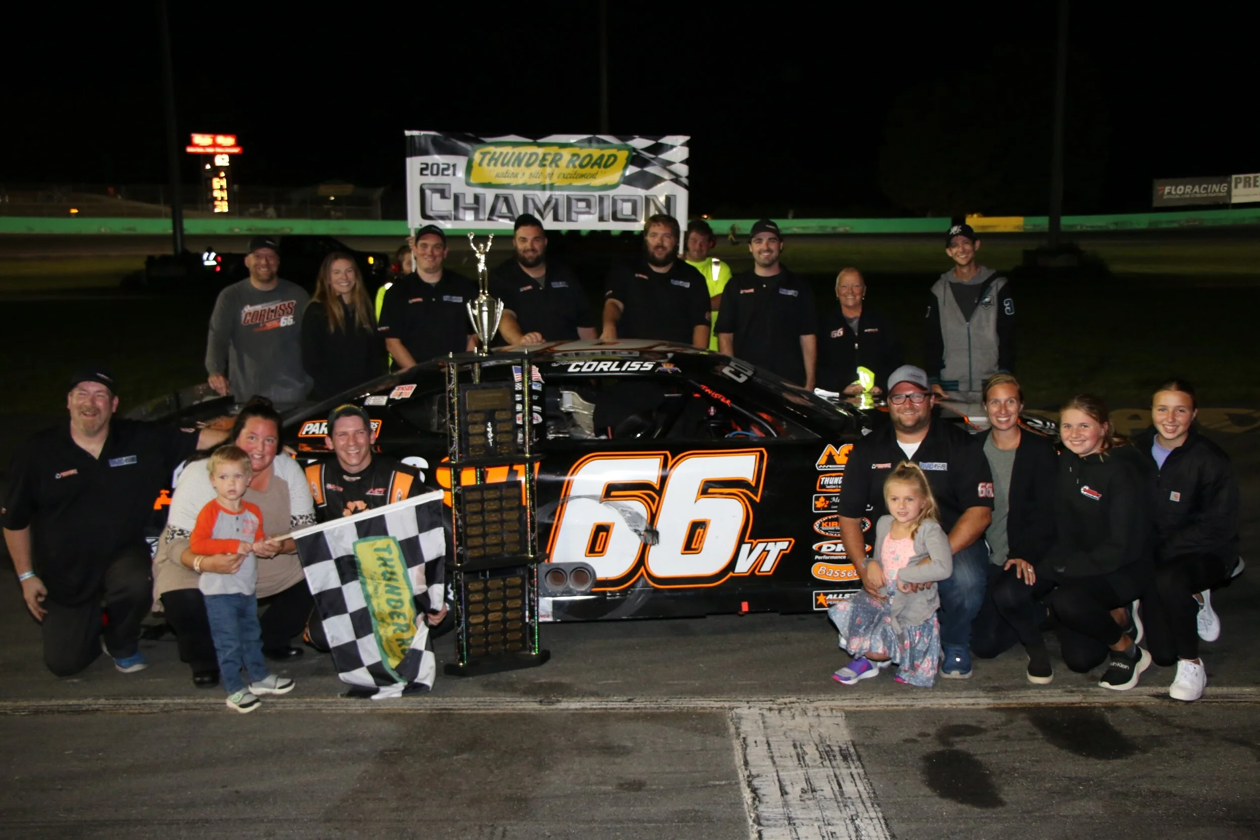 Corliss Secures Championship Three-Peat on Efficiency VT Night