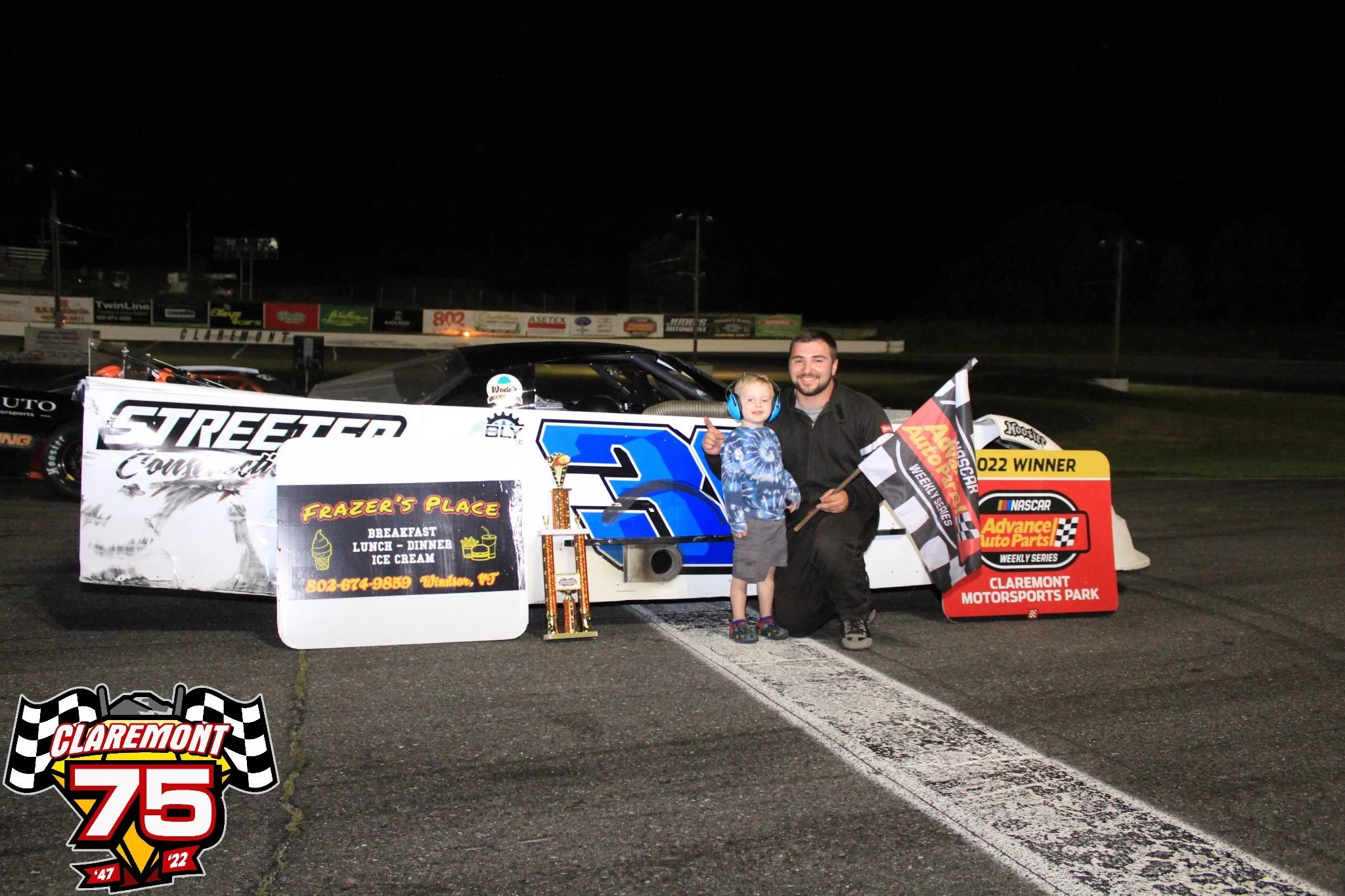 Claremont’s Cody Schoolcraft Joins Strong Late Model Rookie Class at Thunder Road 