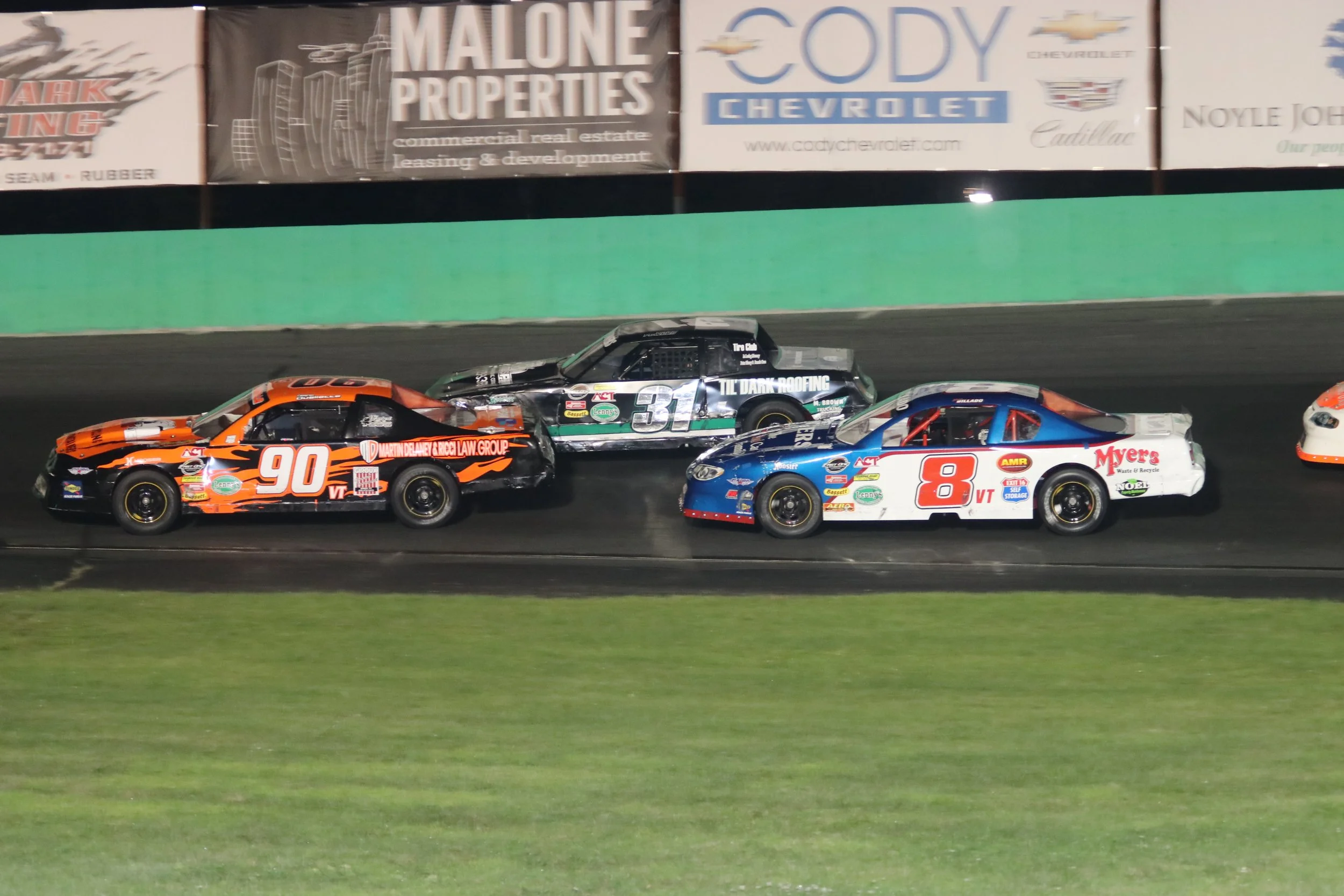 Gray Wows for Three-Peat in Cody Chevrolet-Cadillac Flying Tiger 100 Win